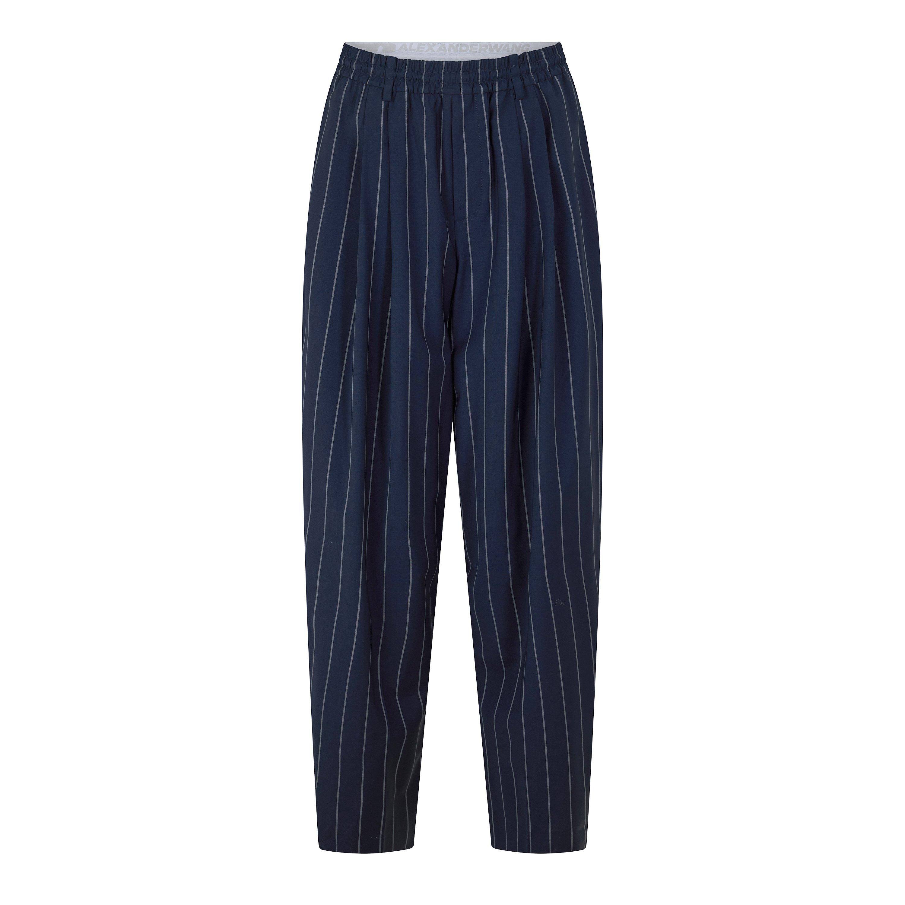 NAVY - Alexander Wang - TROUSER W/ TURNED DOWN EL - 1