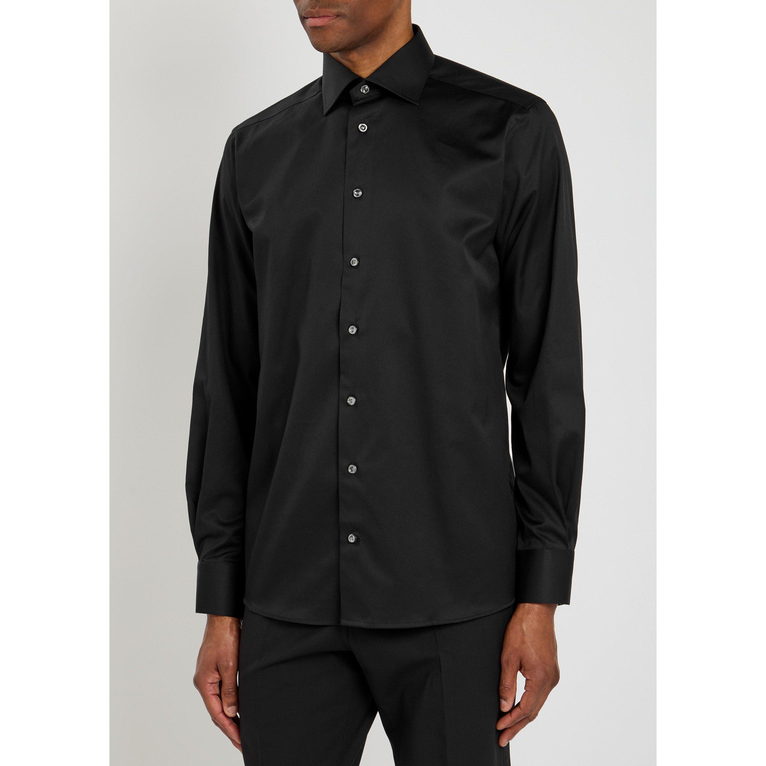 BLACK - Eton - ETON SHIRT LS SIGNTRE TWLL RLX - 2