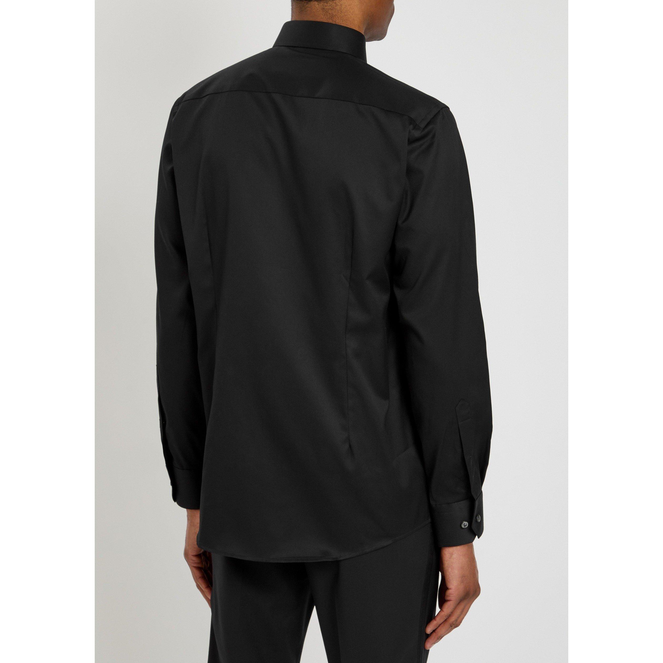 BLACK - Eton - ETON SHIRT LS SIGNTRE TWLL RLX - 3