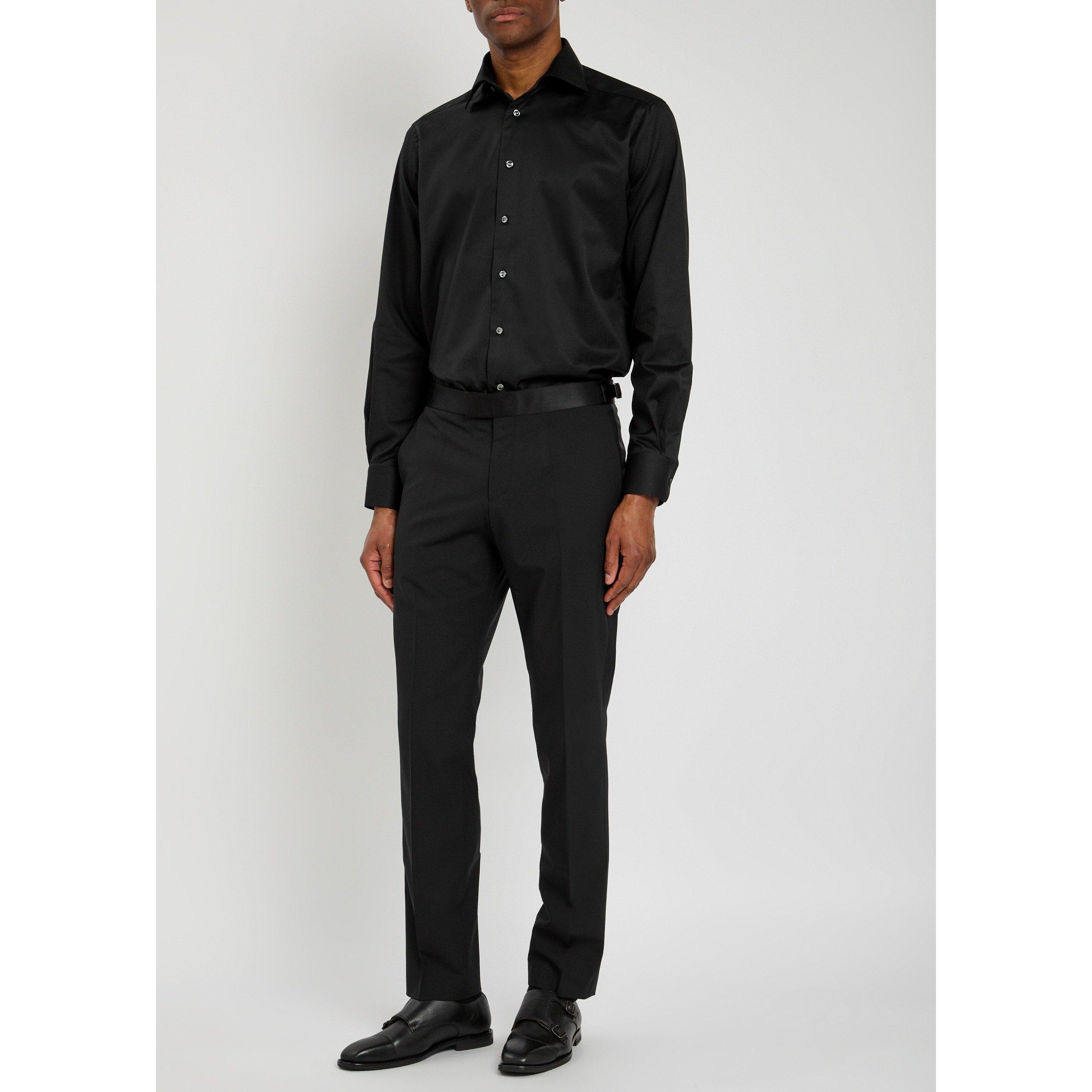 BLACK - Eton - ETON SHIRT LS SIGNTRE TWLL RLX - 5