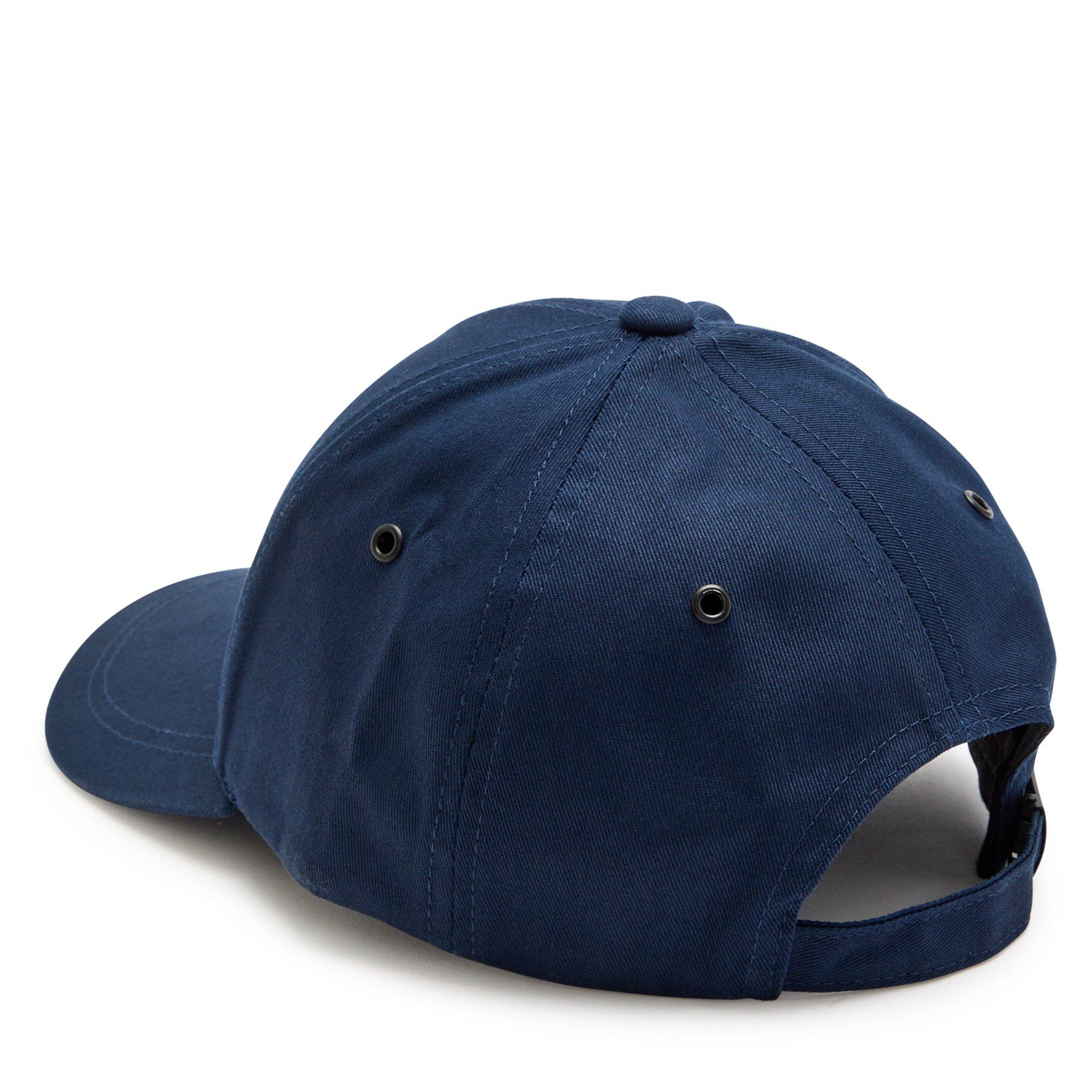 BLUE - Paul Smith - Men's Zebra Embroidered Cotton Baseball Cap - 3