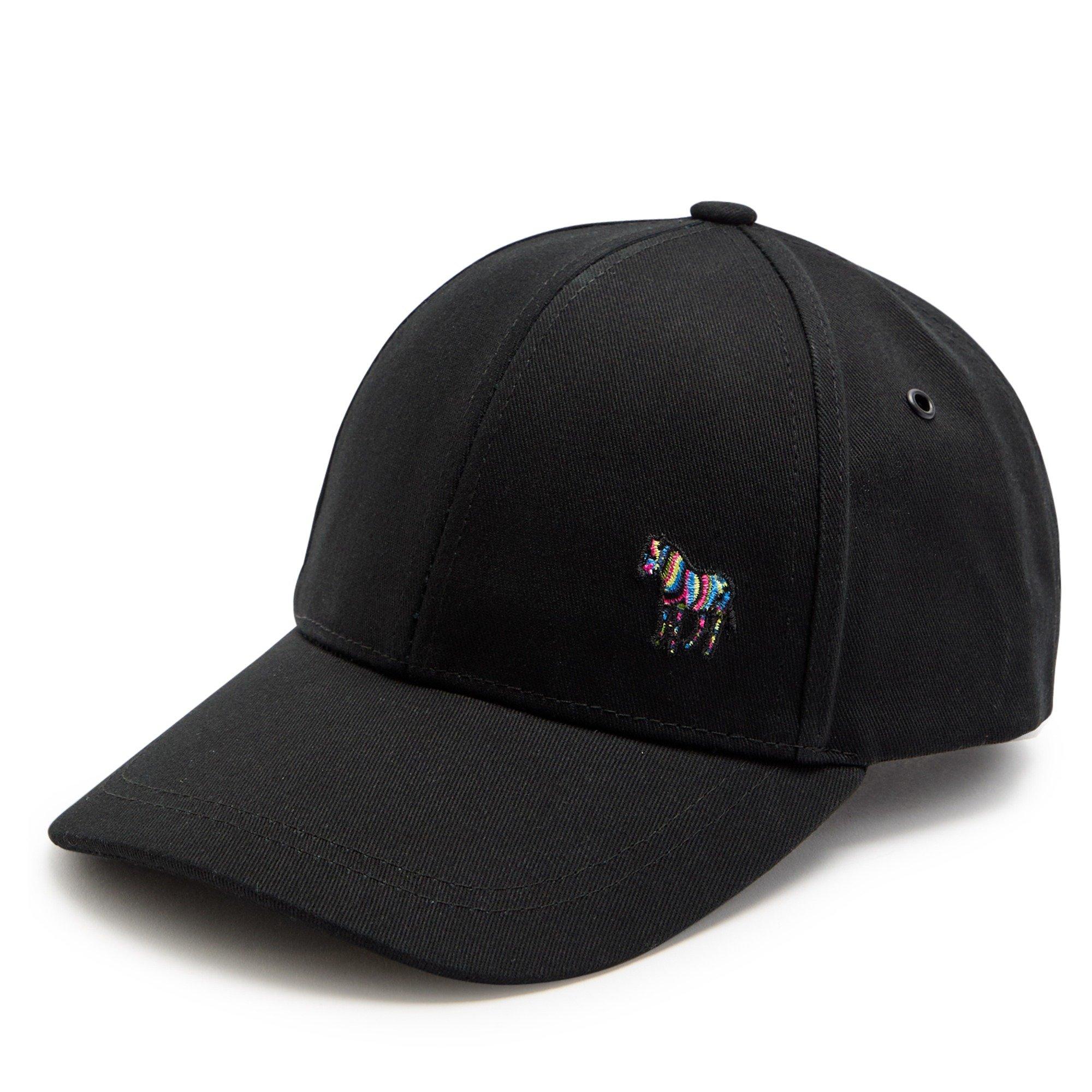 BLACK - Paul Smith - Men's Zebra Embroidered Cotton Baseball Cap - 2