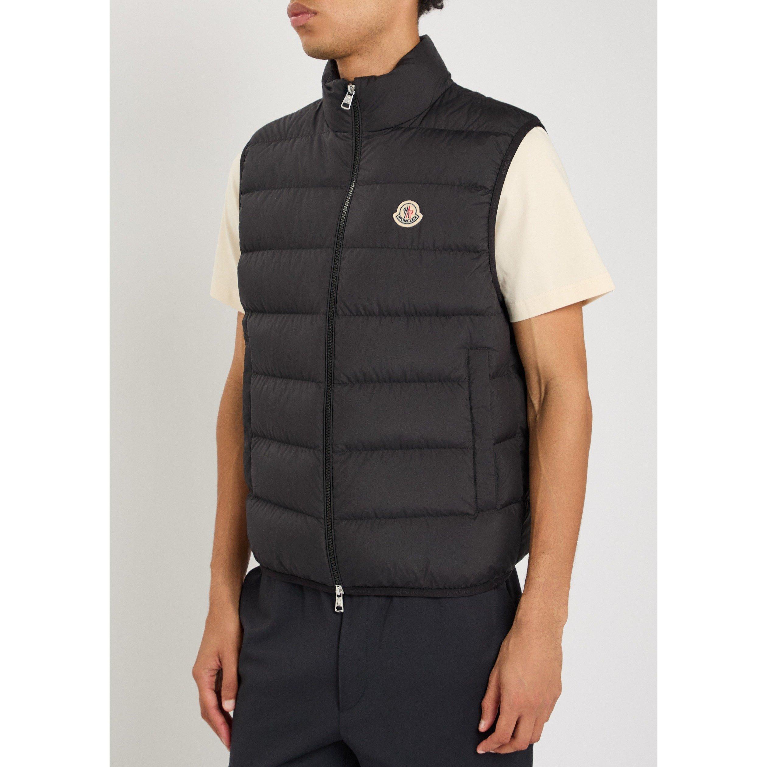 BLACK - Moncler - Men's Contrin Gilet - 2