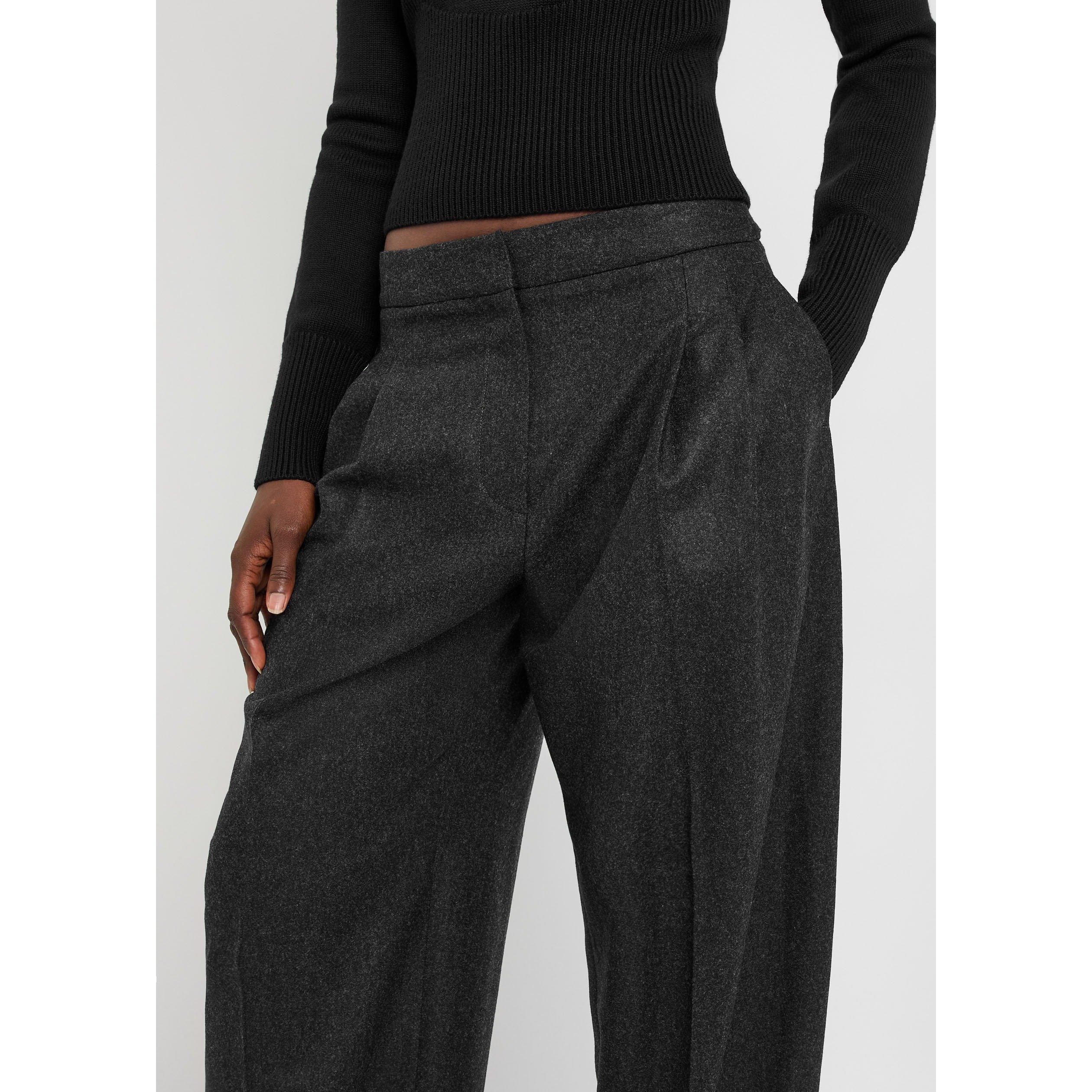 GREY ANTHRACITE - Alaia - TAILORED PANTS - 4