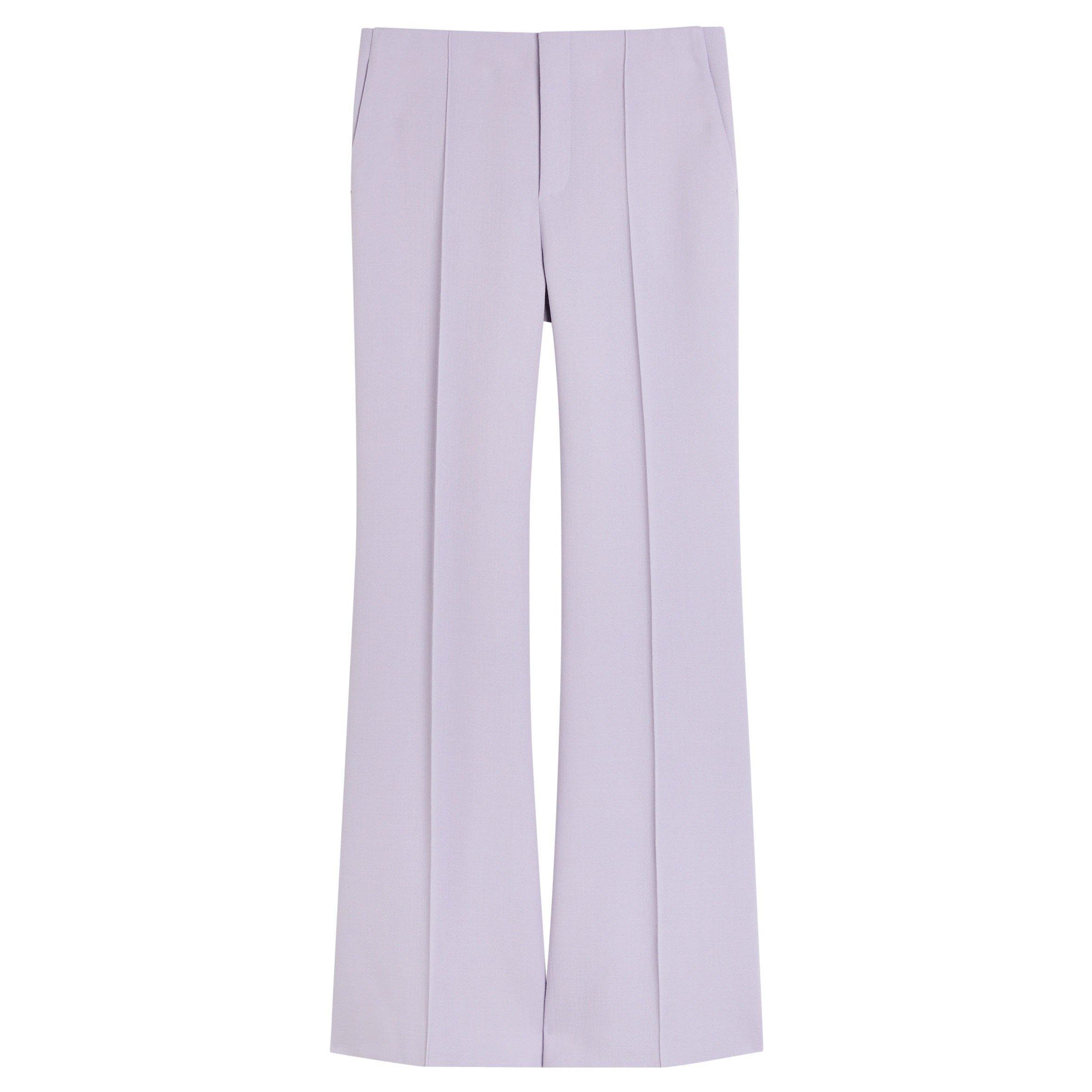 LILAC - Chloe - Women's Wool Flared Trousers - 1