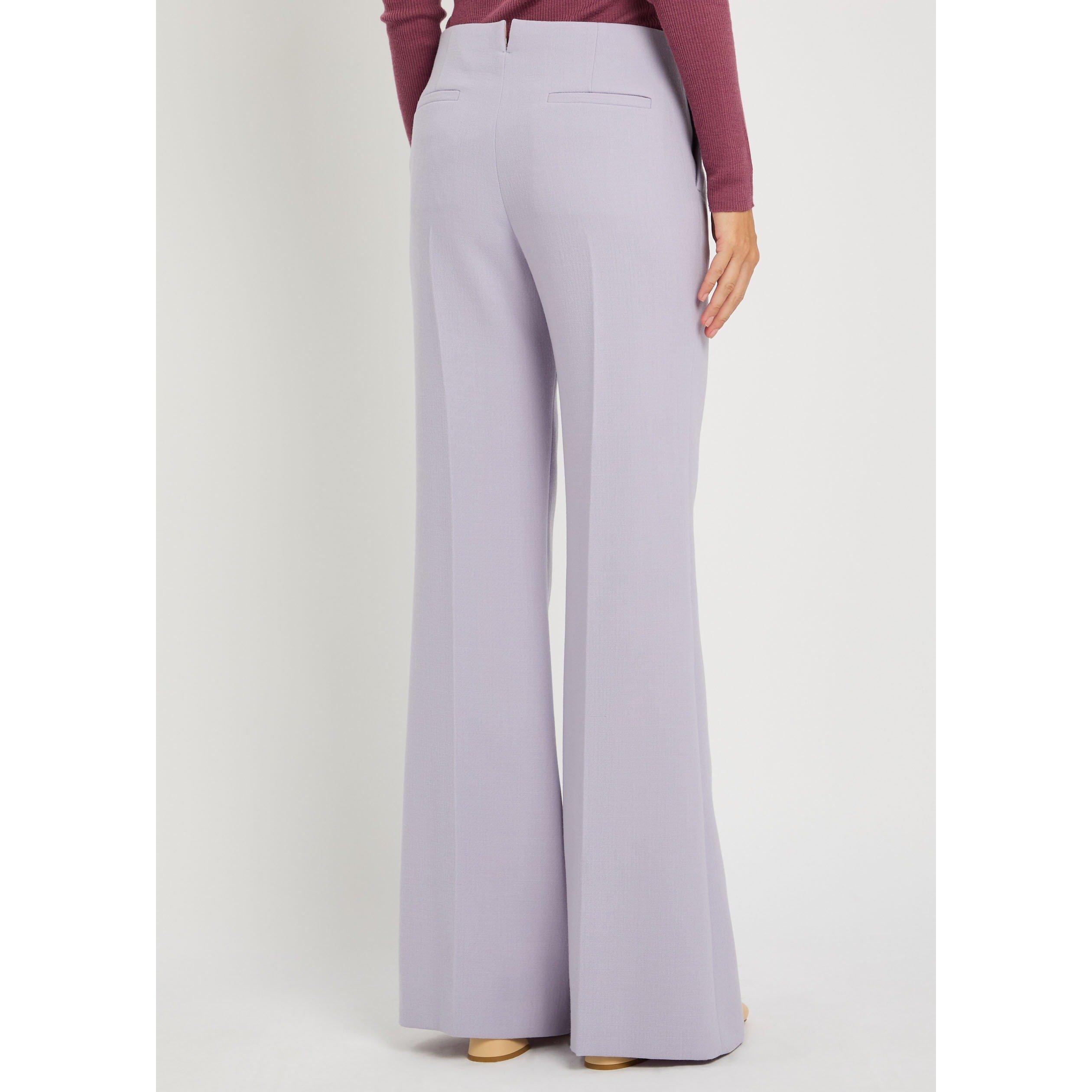LILAC - Chloe - Women's Wool Flared Trousers - 3