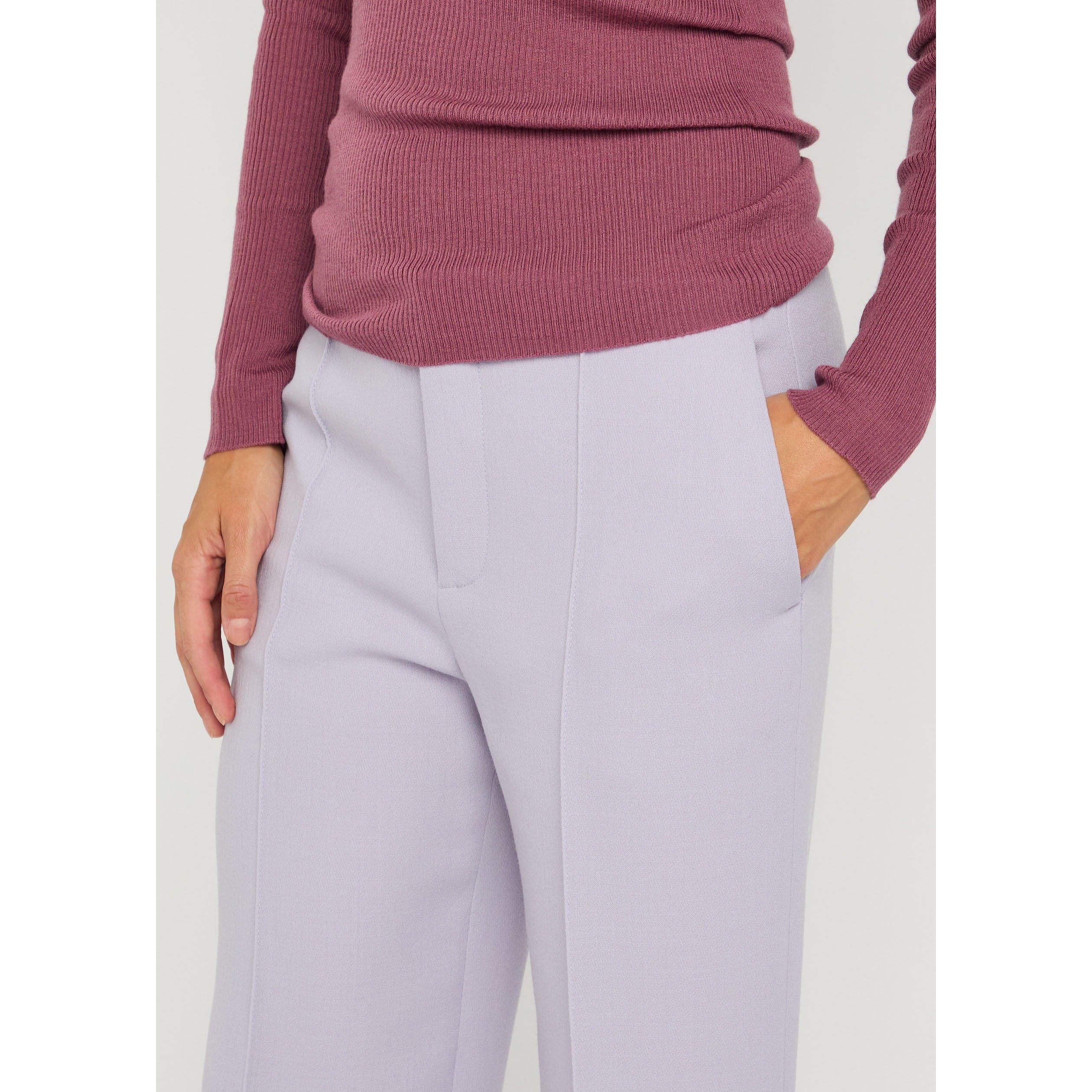 LILAC - Chloe - Women's Wool Flared Trousers - 4