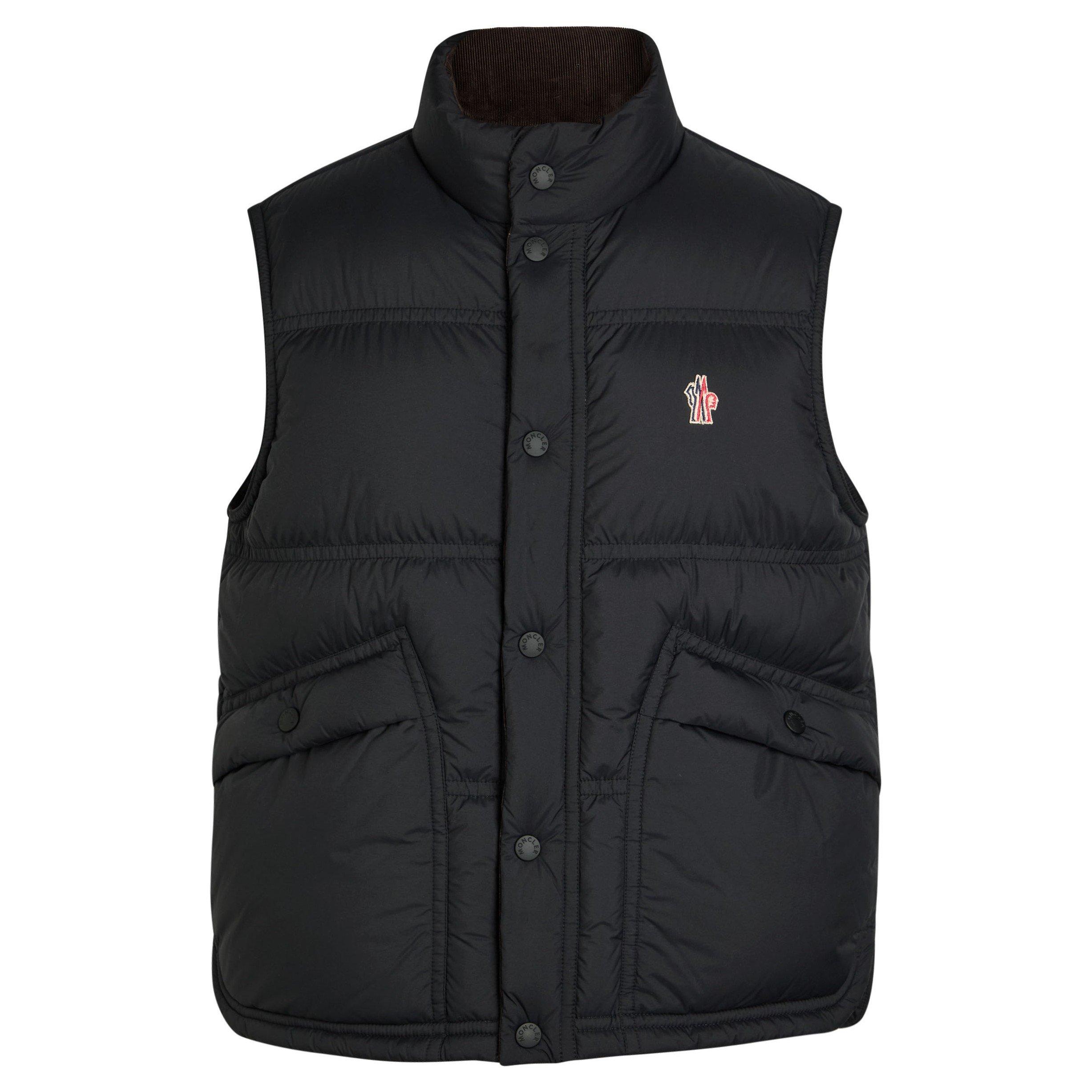 BLACK - Moncler Grenoble - Men's Goose Down Gilet - 1