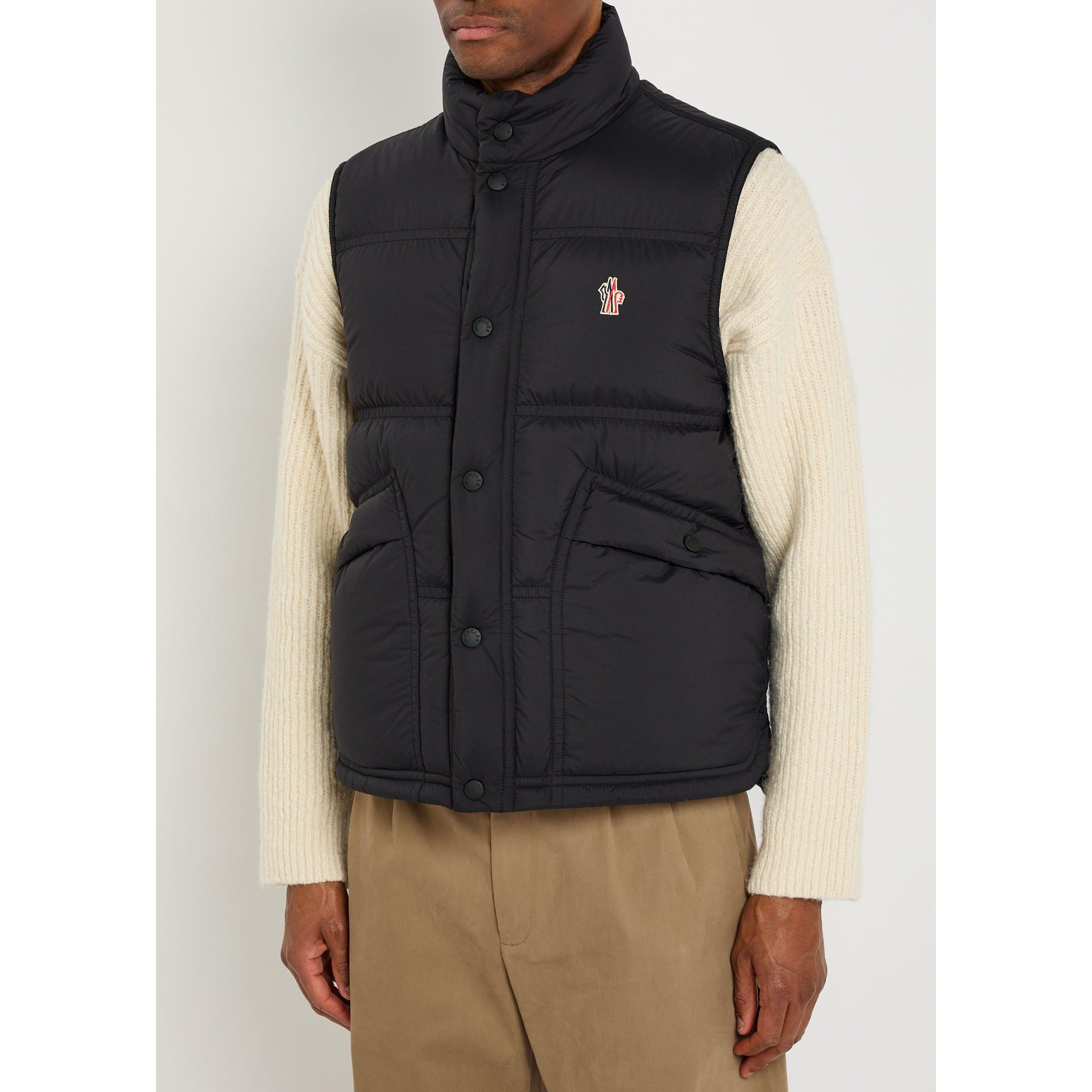 BLACK - Moncler Grenoble - Men's Goose Down Gilet - 2