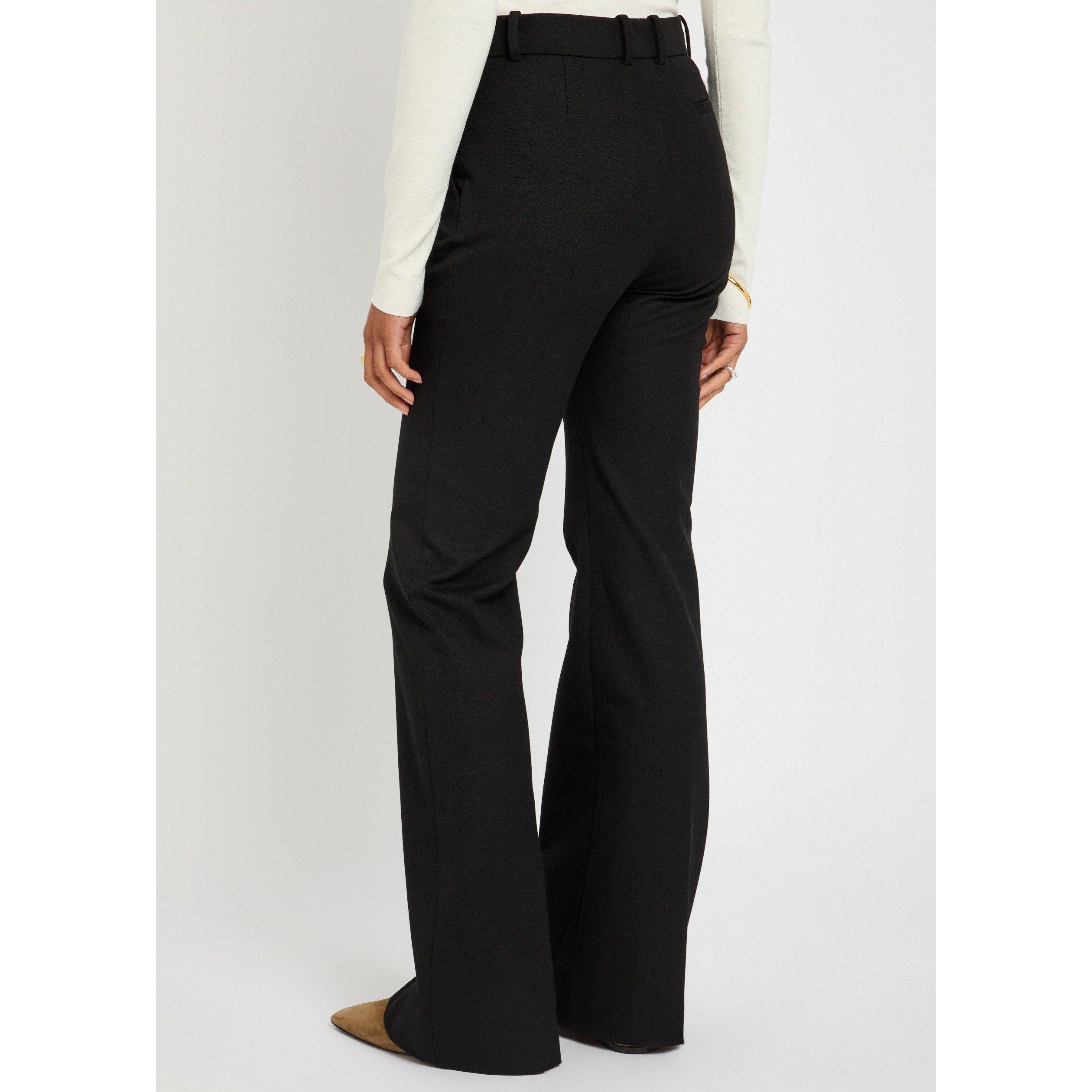 BLACK - Joseph - TR TAFIRA PANT GABARDINE STRET - 3