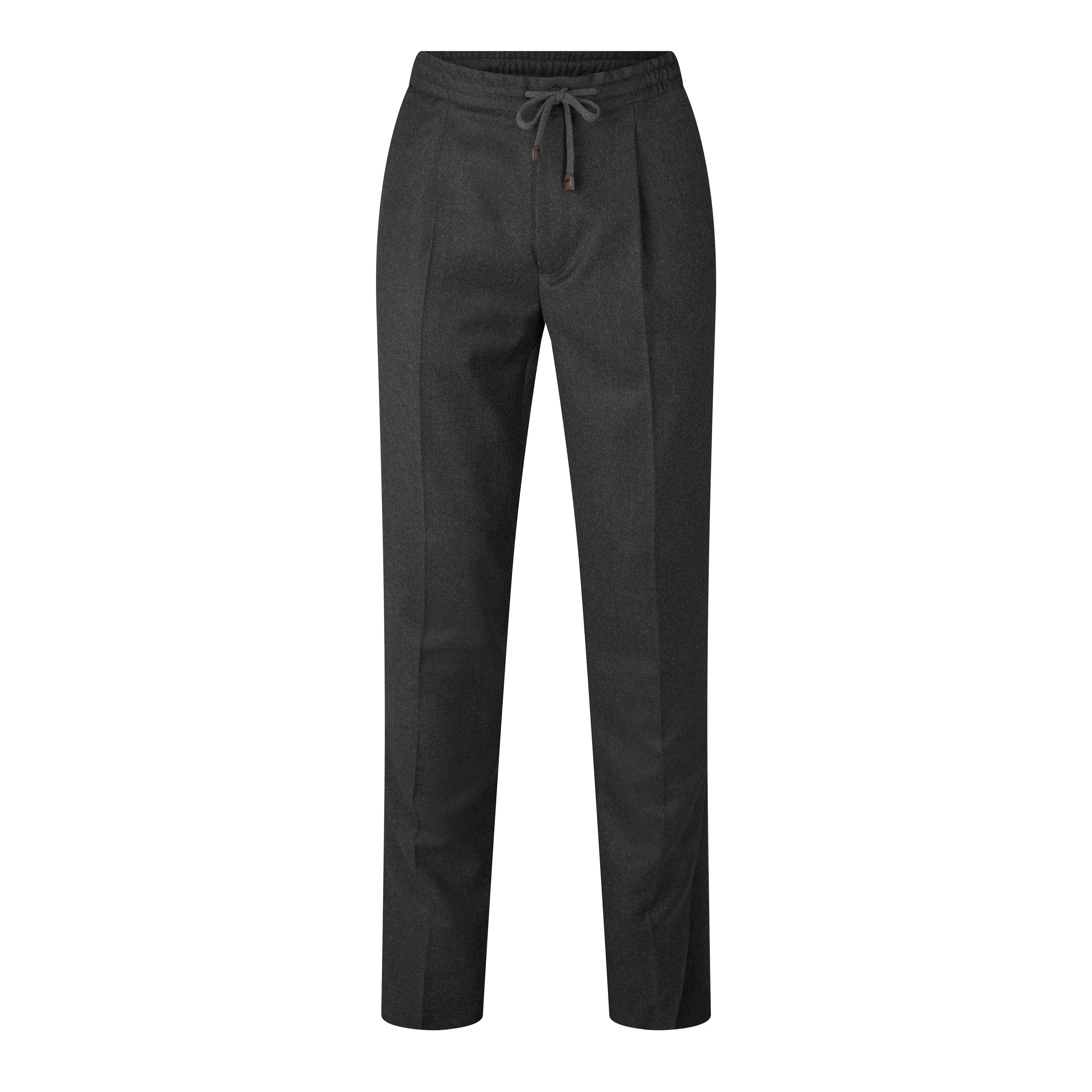 CHARCOAL - Slowear Spa - SW INCOTEX ELASTIC WAIST - 1