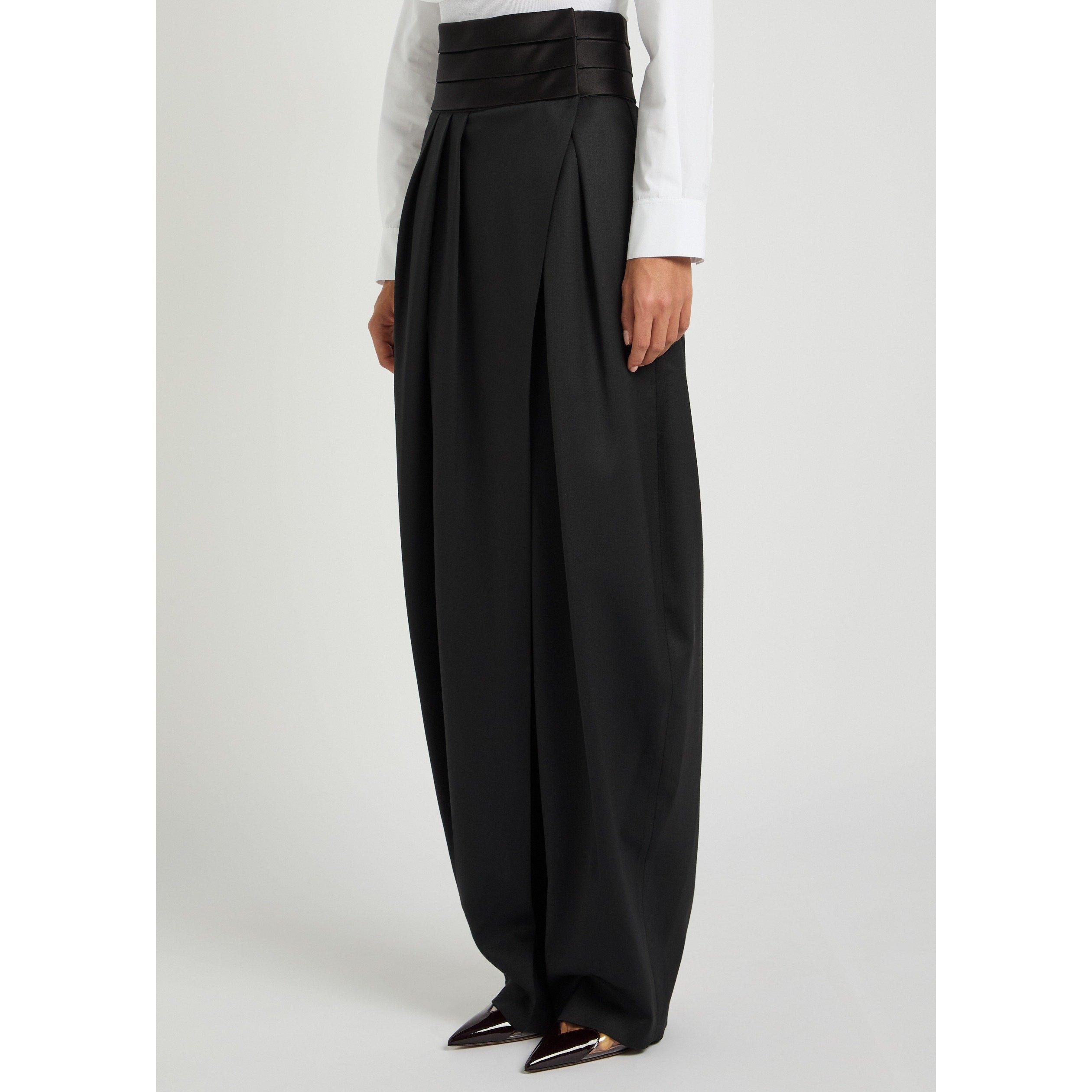 BLACK - Alaia - TUX ROUND PANTS - 2