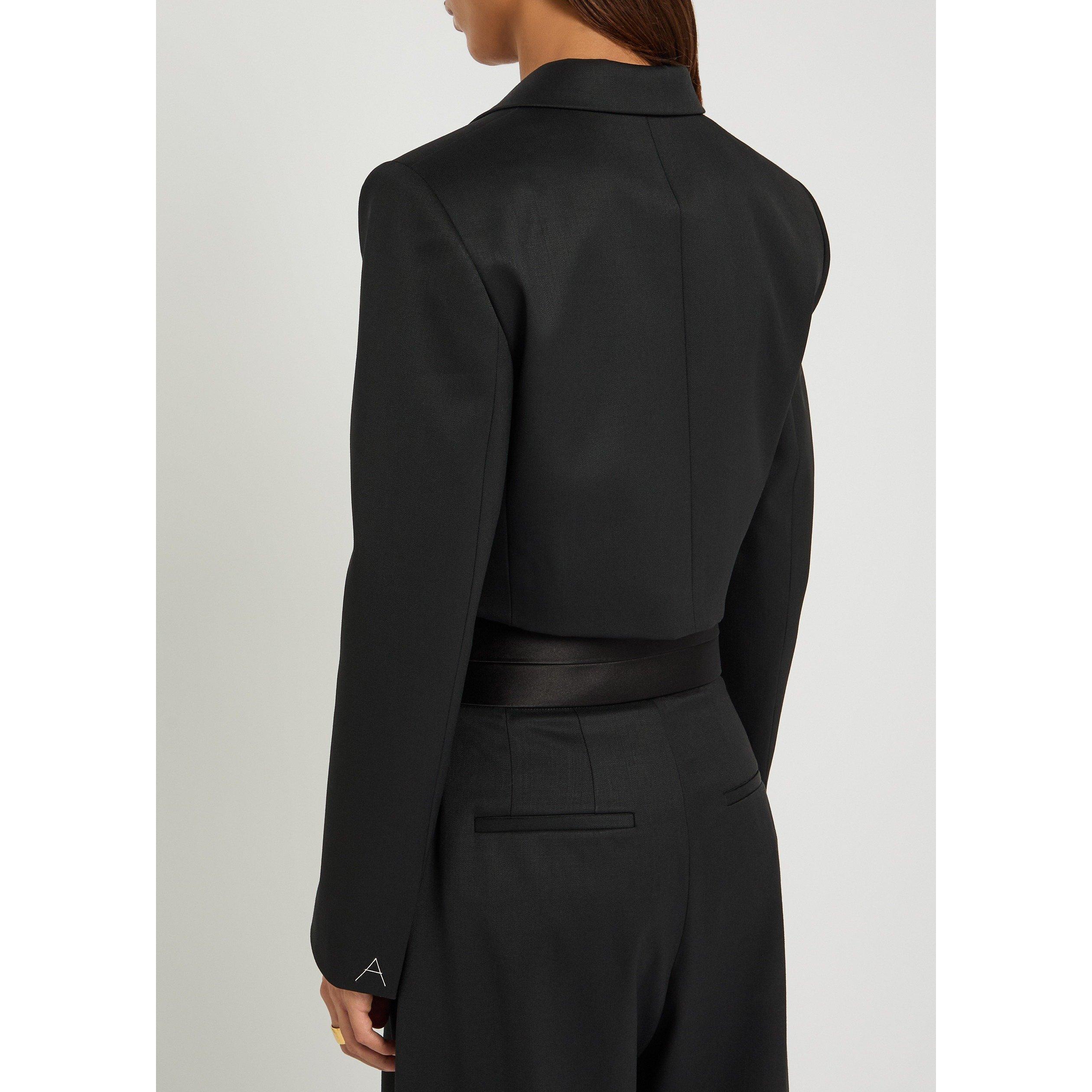 BLACK - Alaia - TUXEDO BOLERO - 3