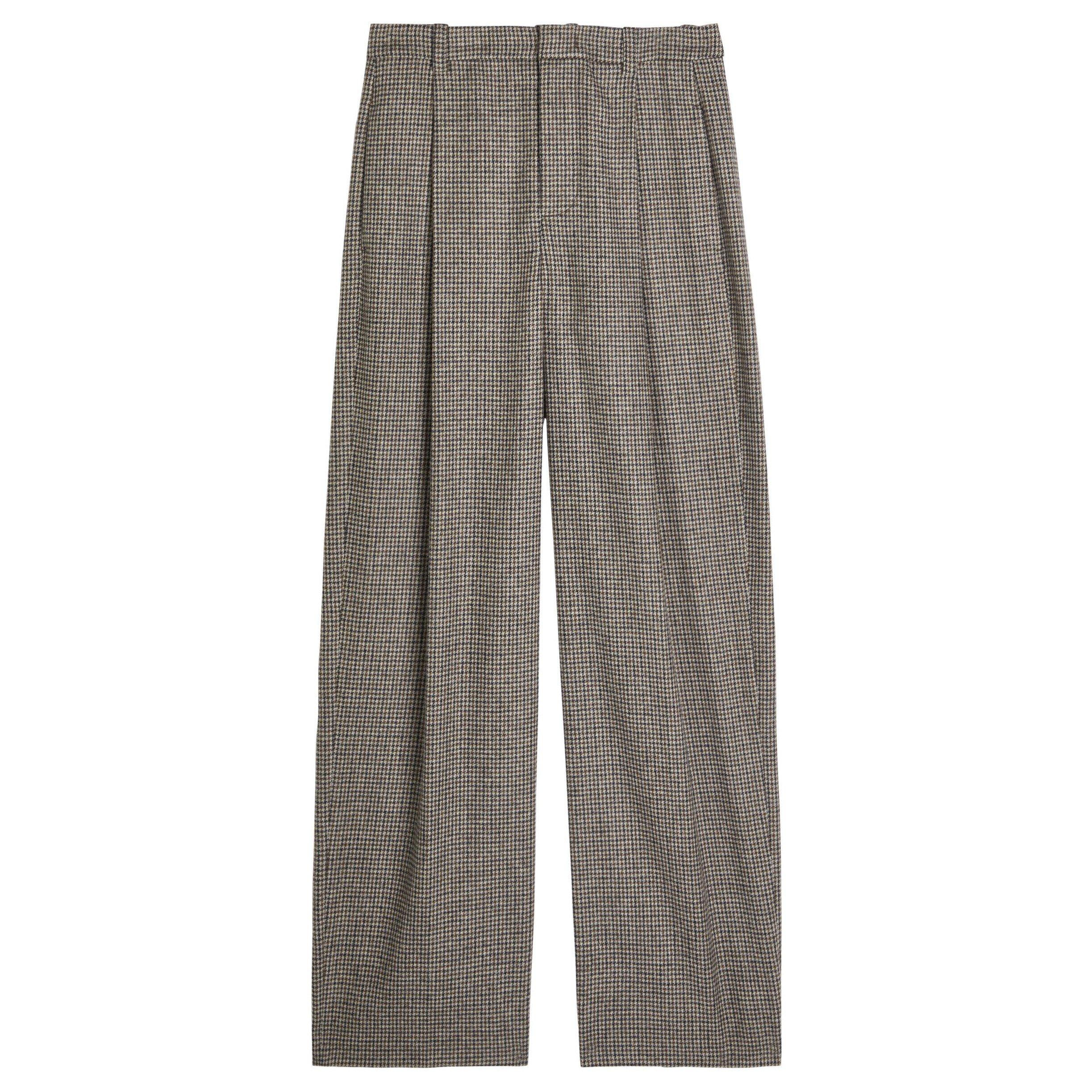 BROWN AND OTHER - Vince - TR HIGH RISE WOOL BLEND H