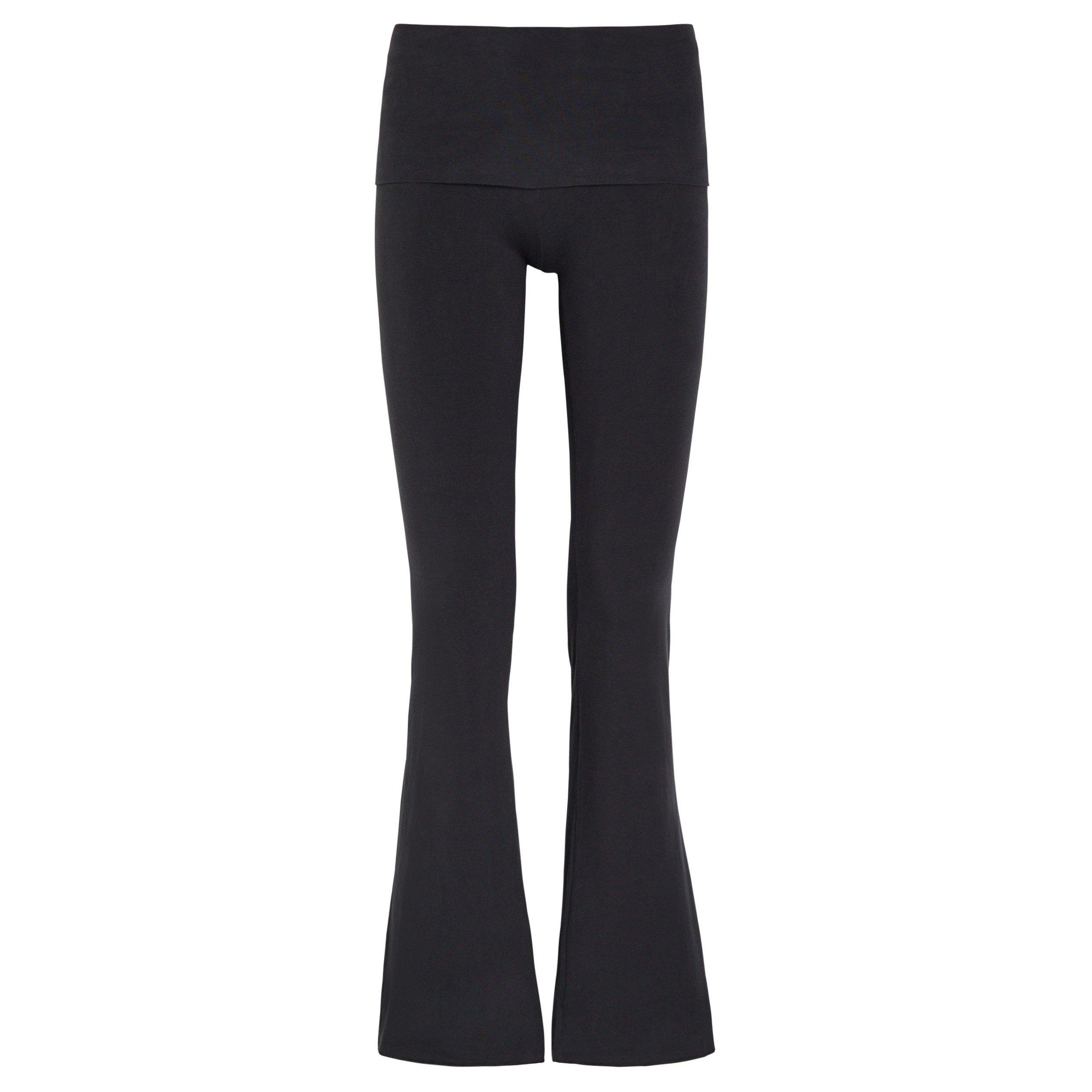 SKIMS TR COTTON JERSEY FOLDOVER PANT
