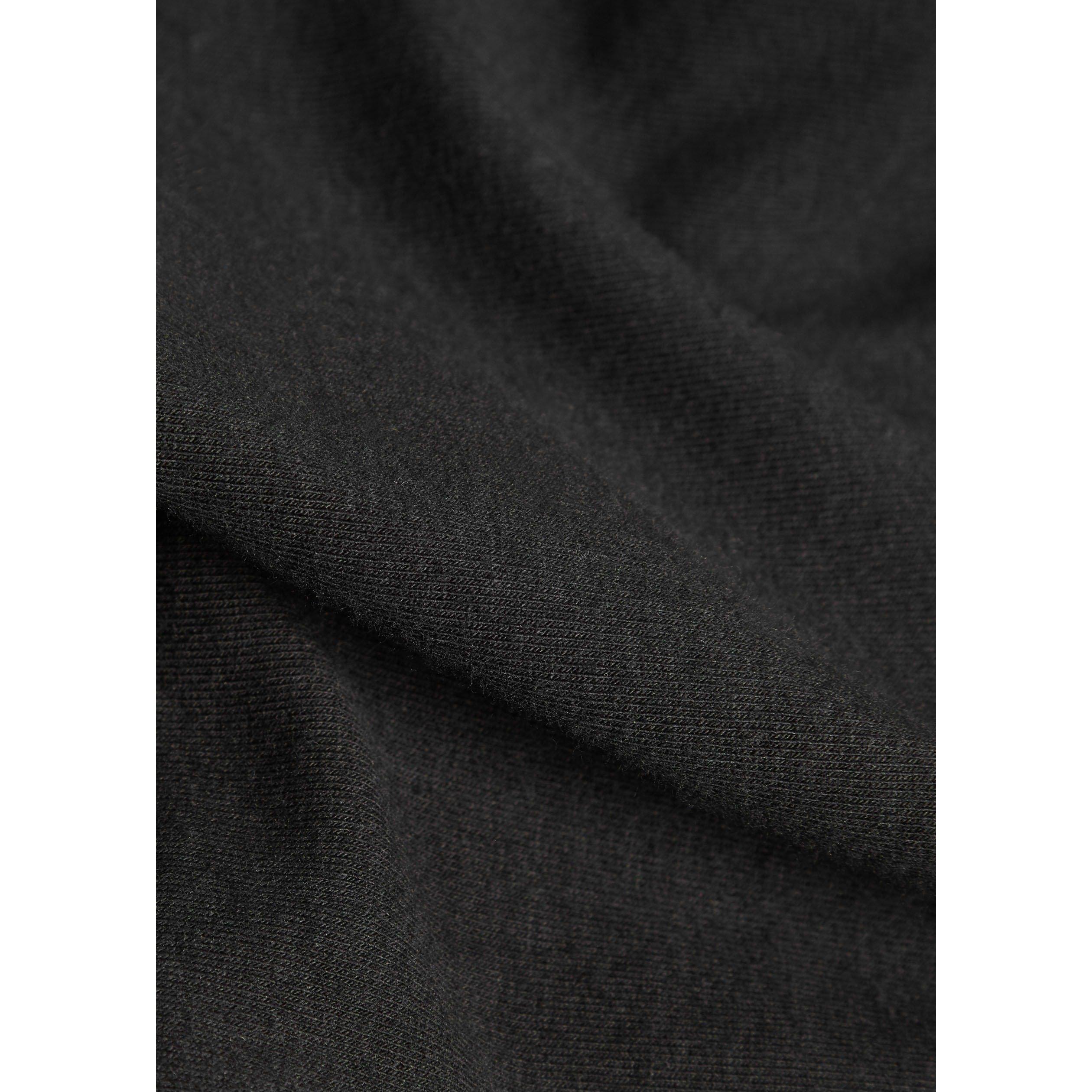 BLACK - SKIMS - TR COTTON JERSEY FOLDOVER PANT - 4
