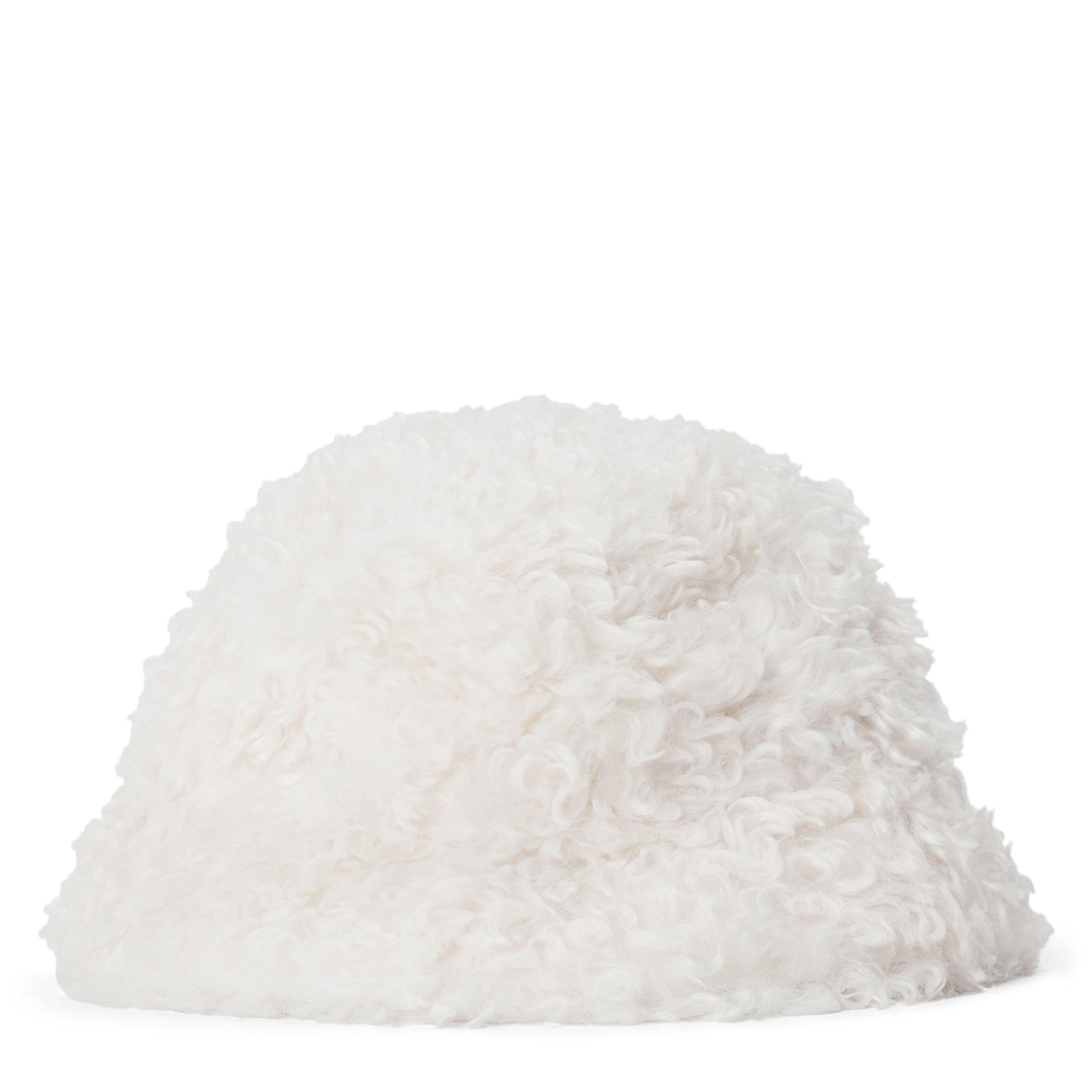 WHITE - Lack of Color - FLUFFY BUCKET HAT - 2