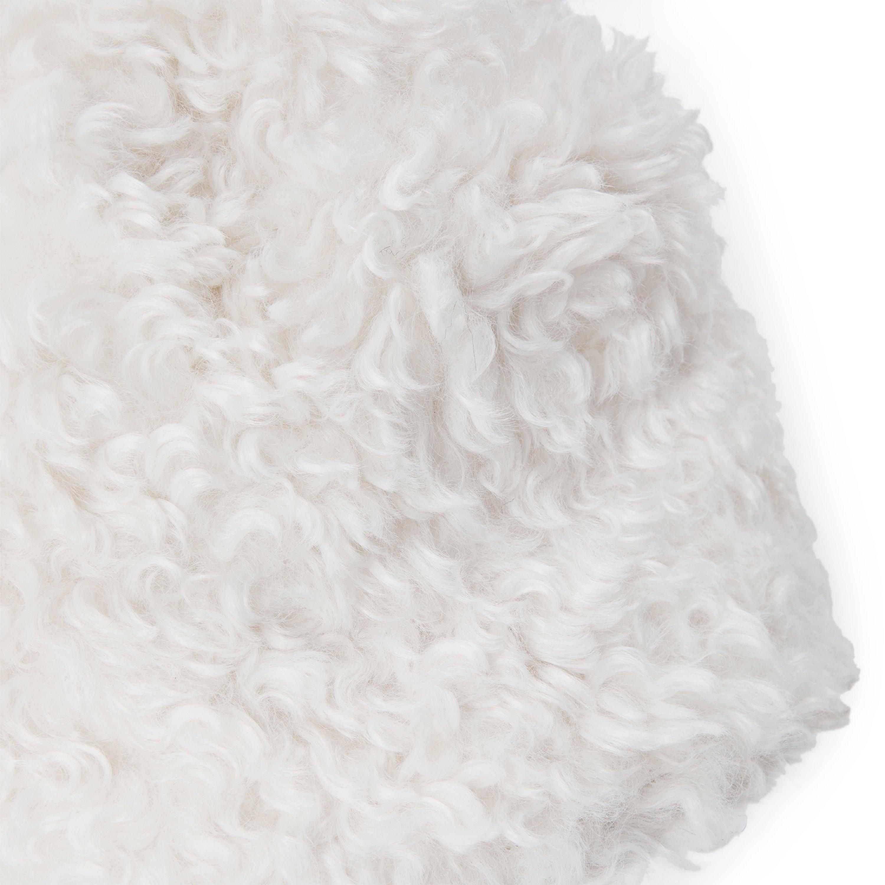 WHITE - Lack of Color - FLUFFY BUCKET HAT - 3