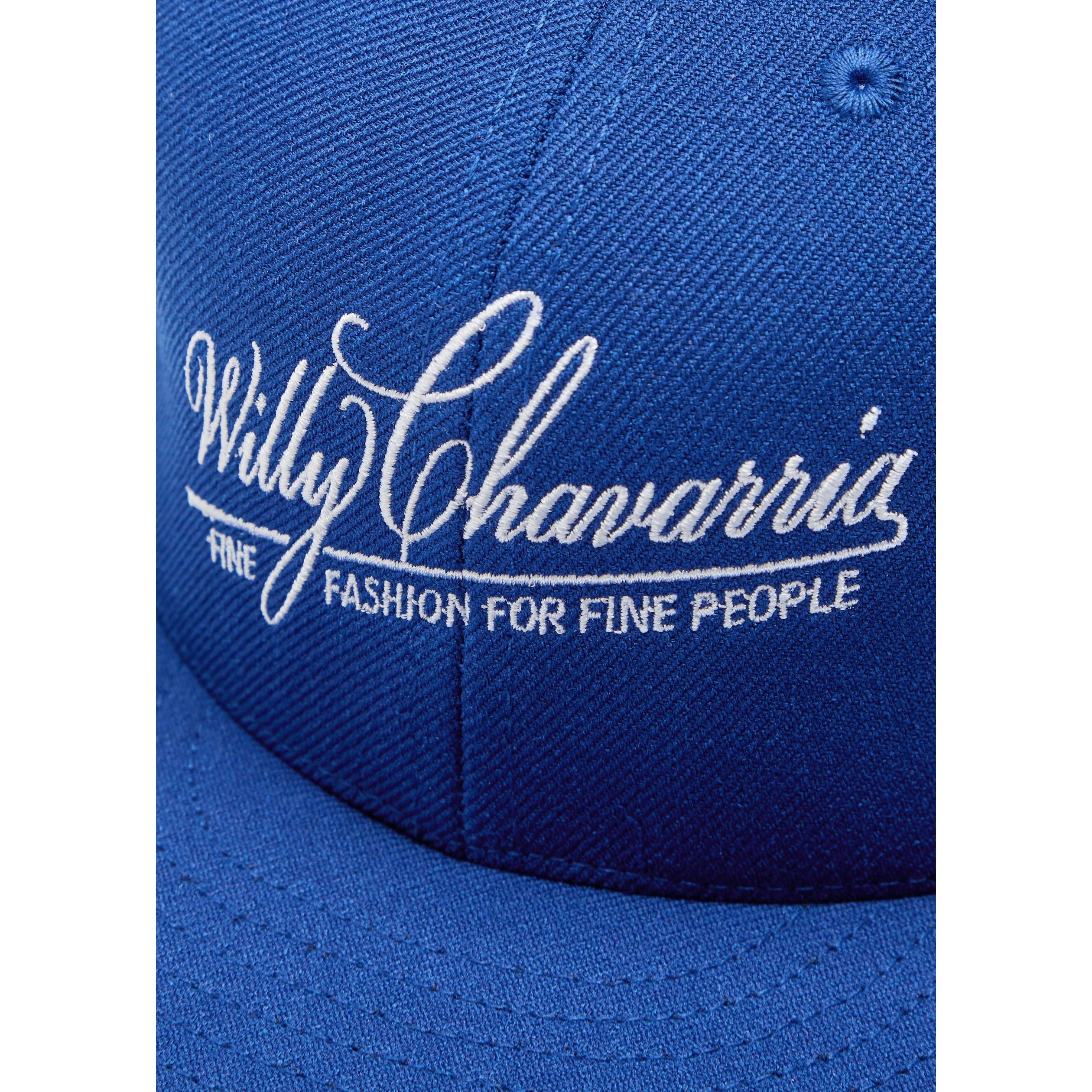 BLUE - Willy Chavarria - Men's Fine Fashion Baseball Cap - 3