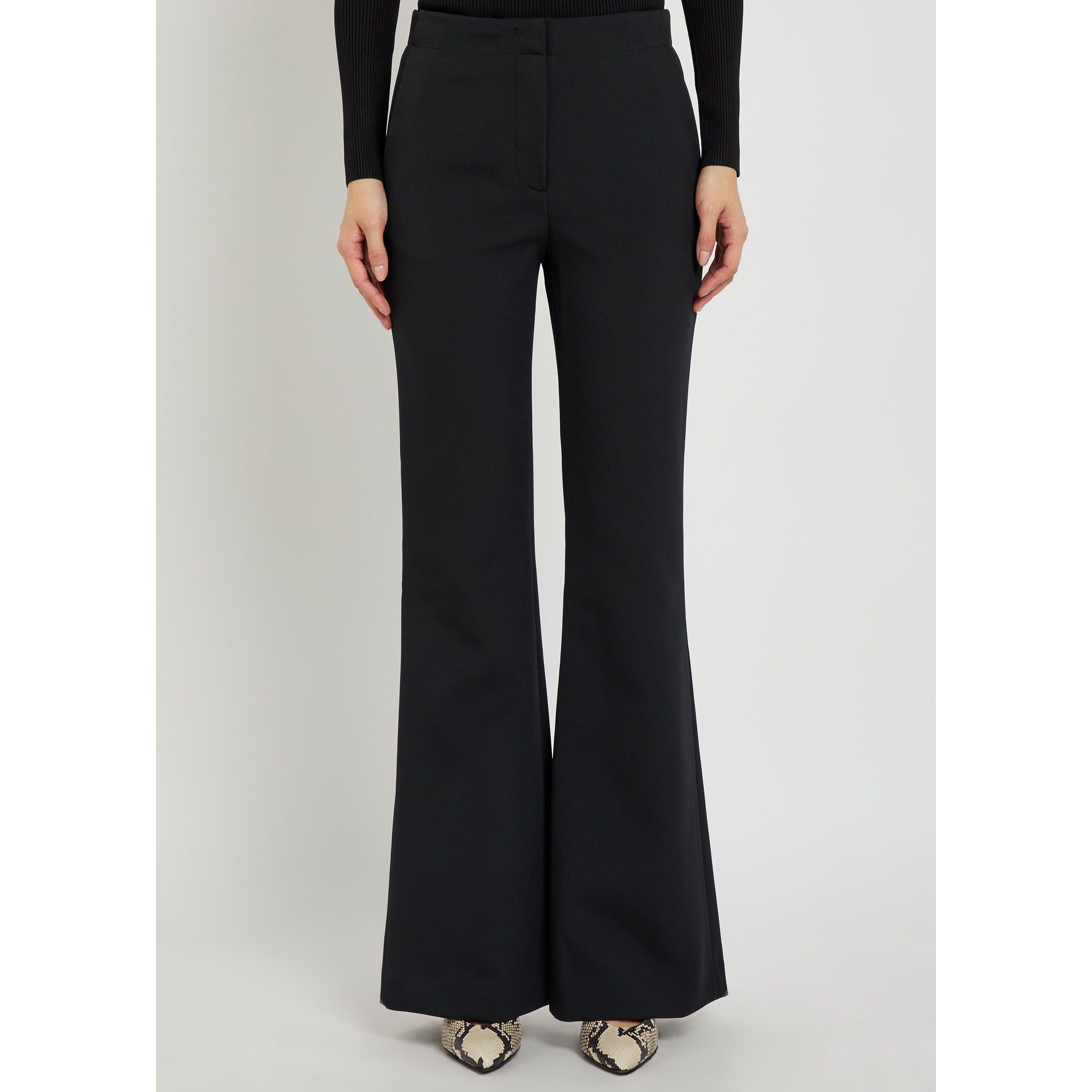 BLACK - Jonathan Simkhai - Women's Kenna Flared Trousers - 2