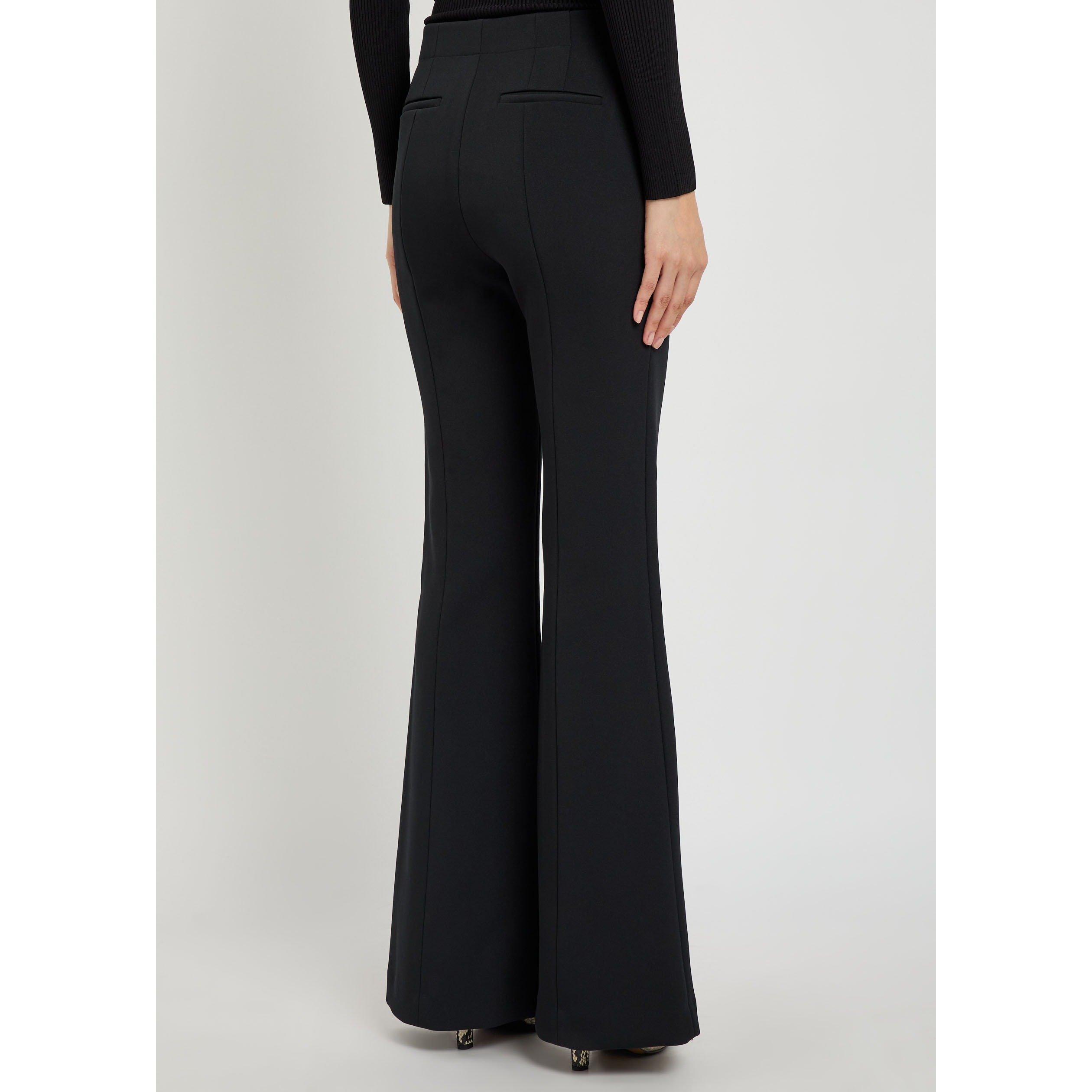 BLACK - Jonathan Simkhai - Women's Kenna Flared Trousers - 3
