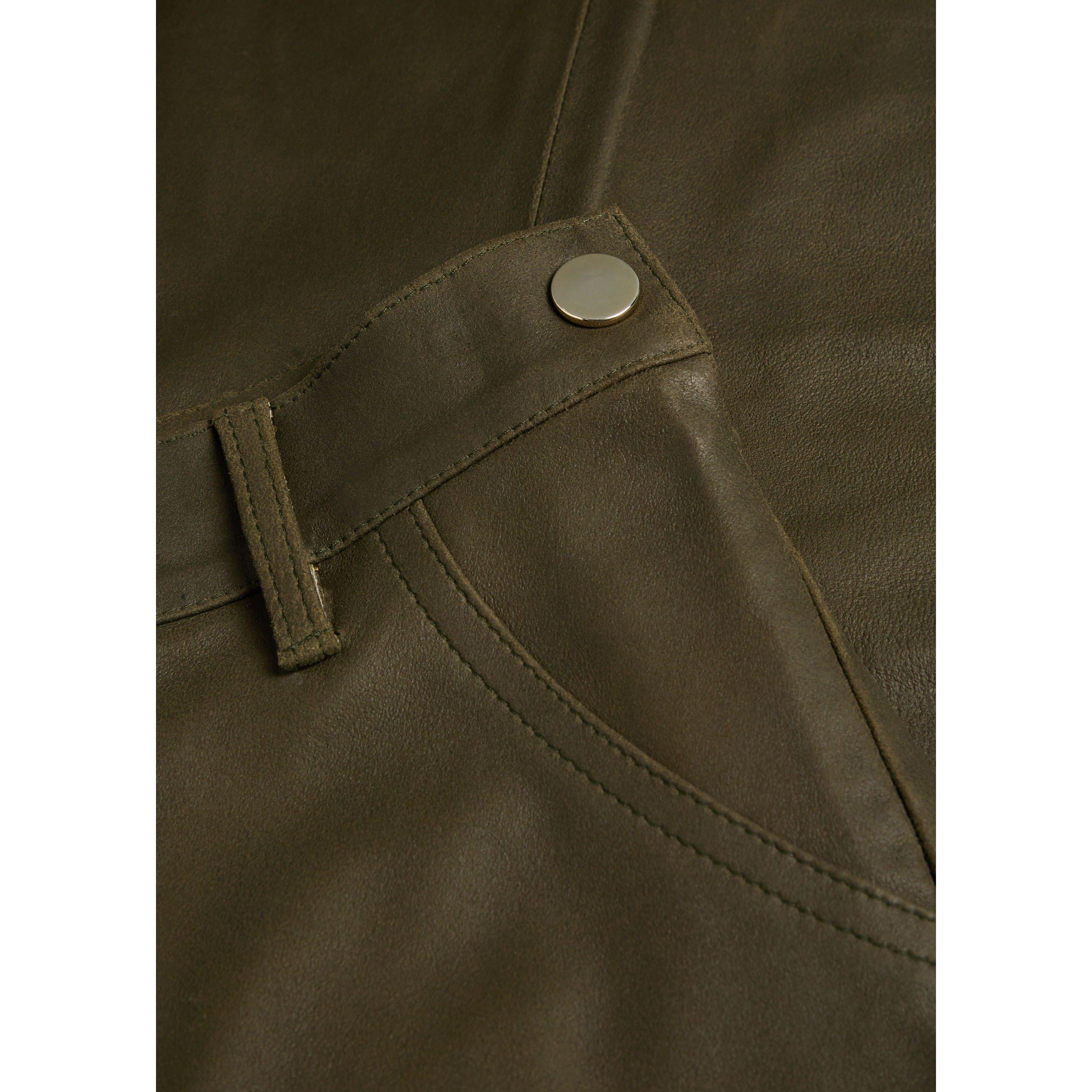 KHAKI - SKIIM - TR BRIGITTA LEATHER STRETCH - 4