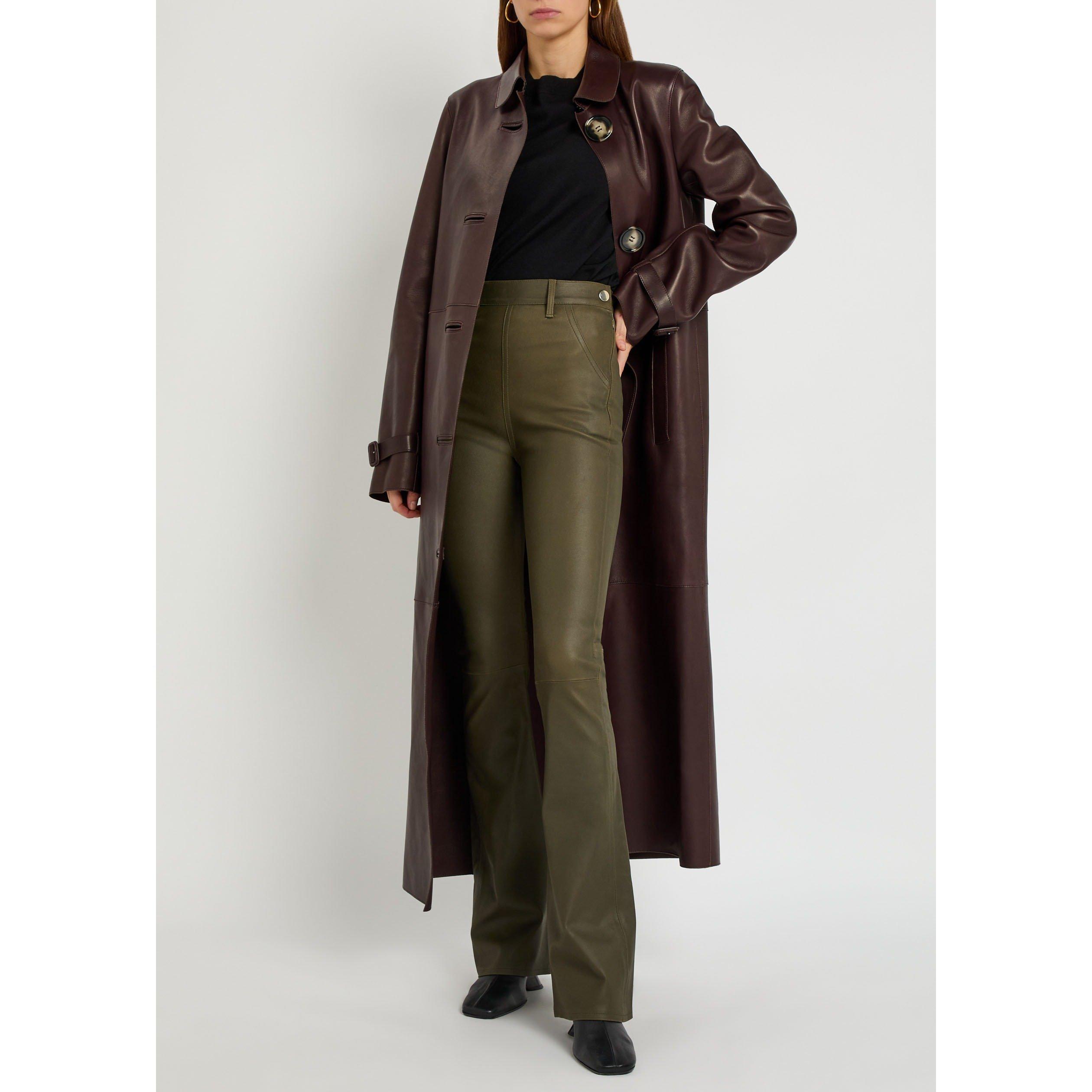 KHAKI - SKIIM - TR BRIGITTA LEATHER STRETCH - 5