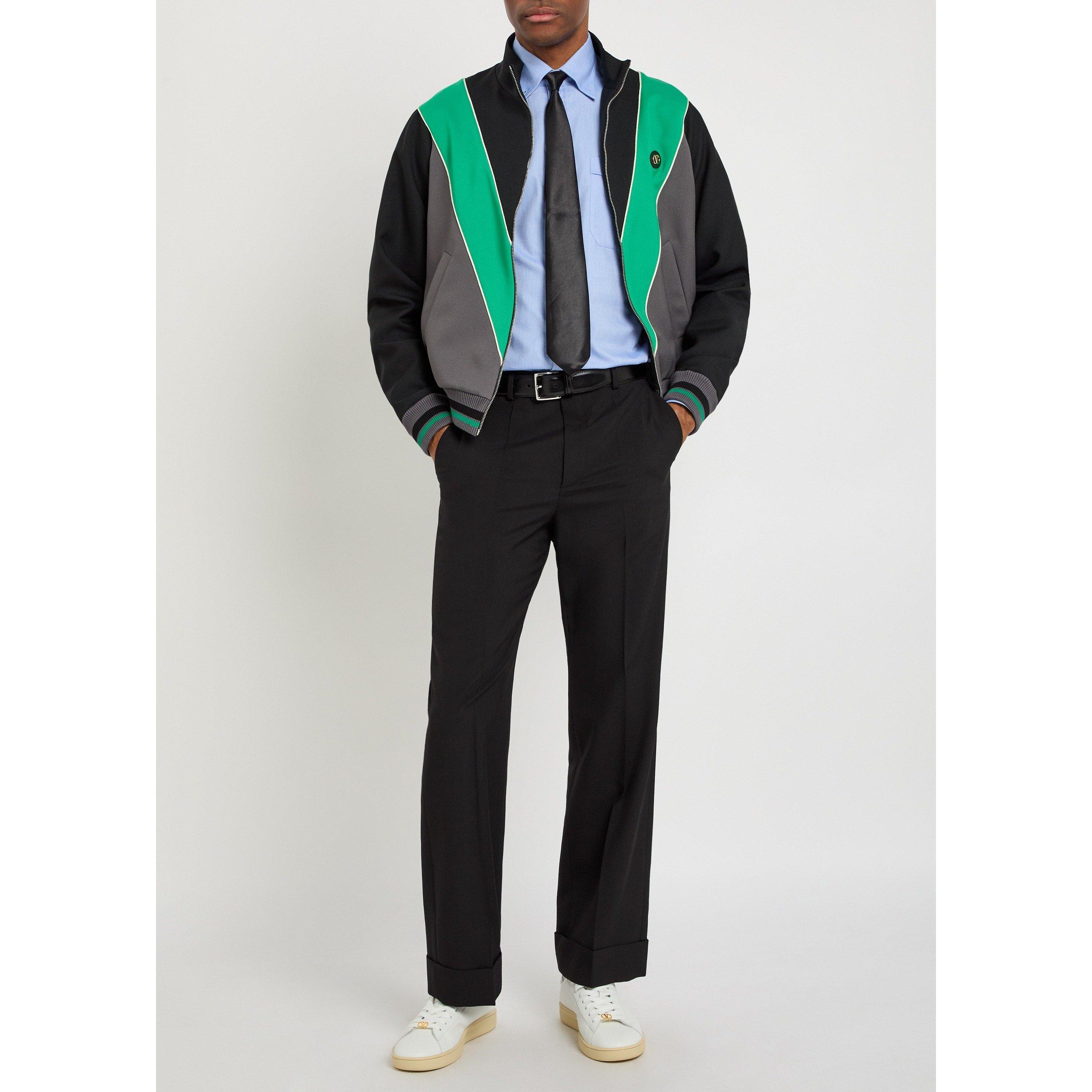 BLACK - Valentino - VAL TAILORING WOOL TROUSER - 5