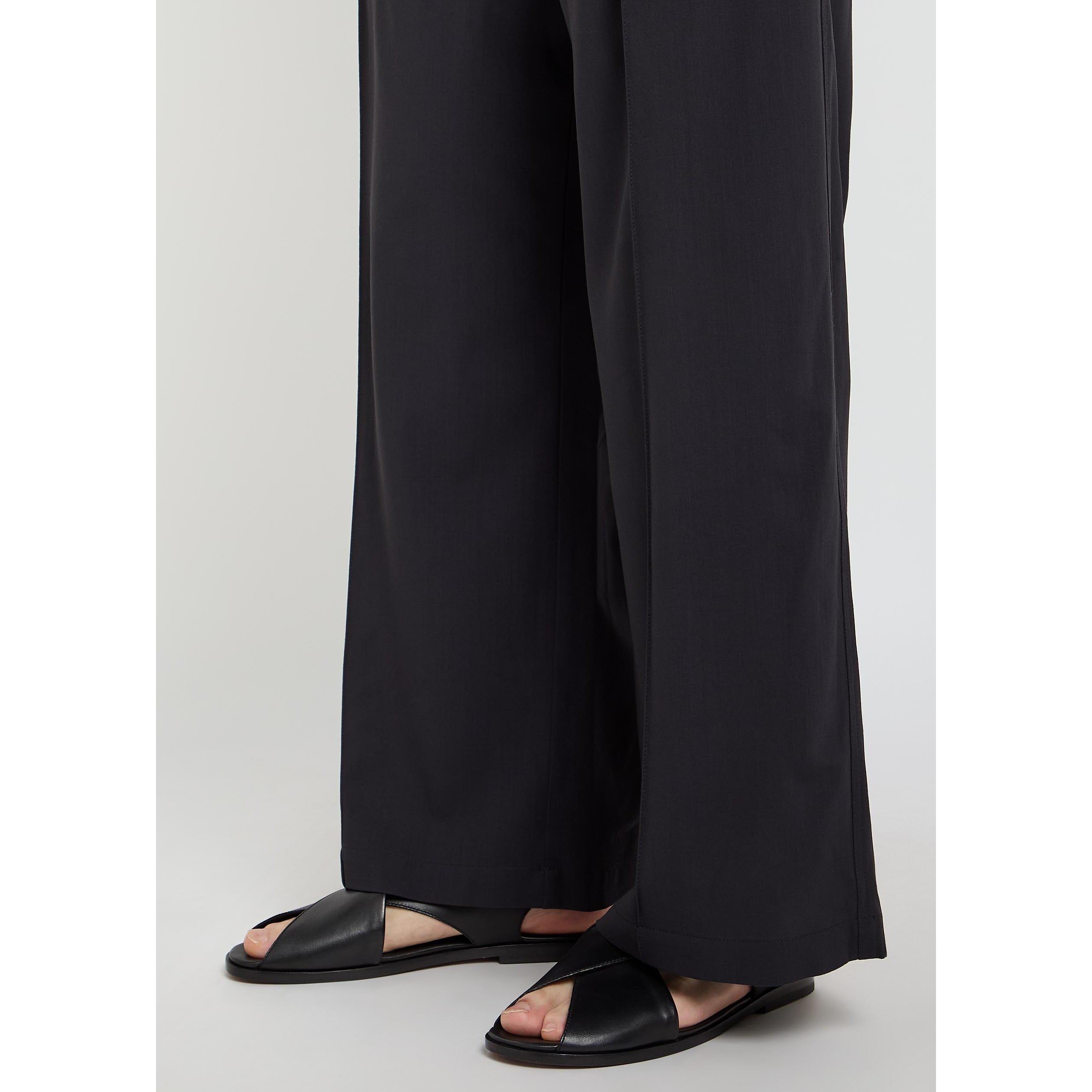 BLACK - Lemaire - LEMAIRE SINGLE PLEAT PANTS - 4