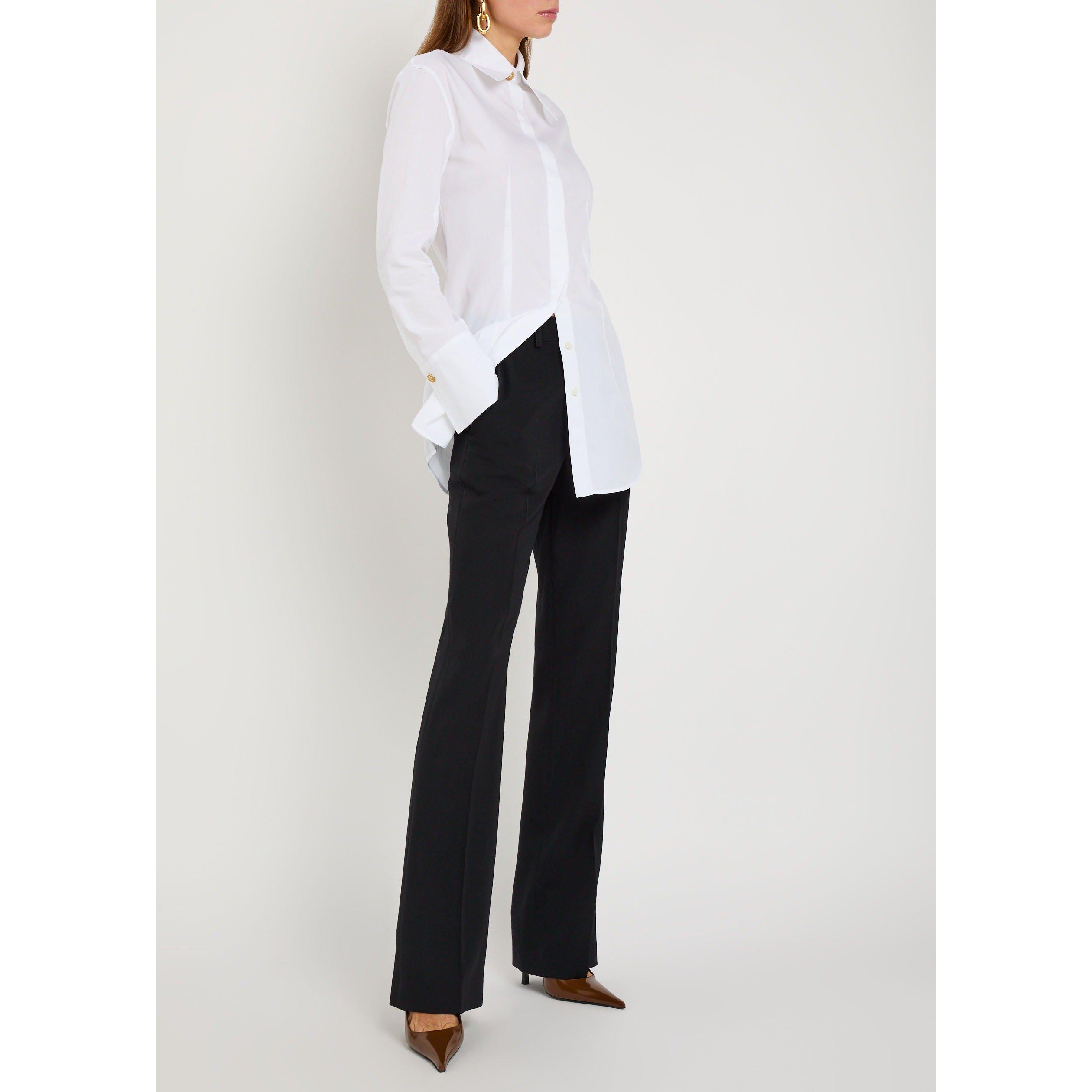 BLACK - Balmain - TAILORED GRAIN DE POUDRE PANT - 5