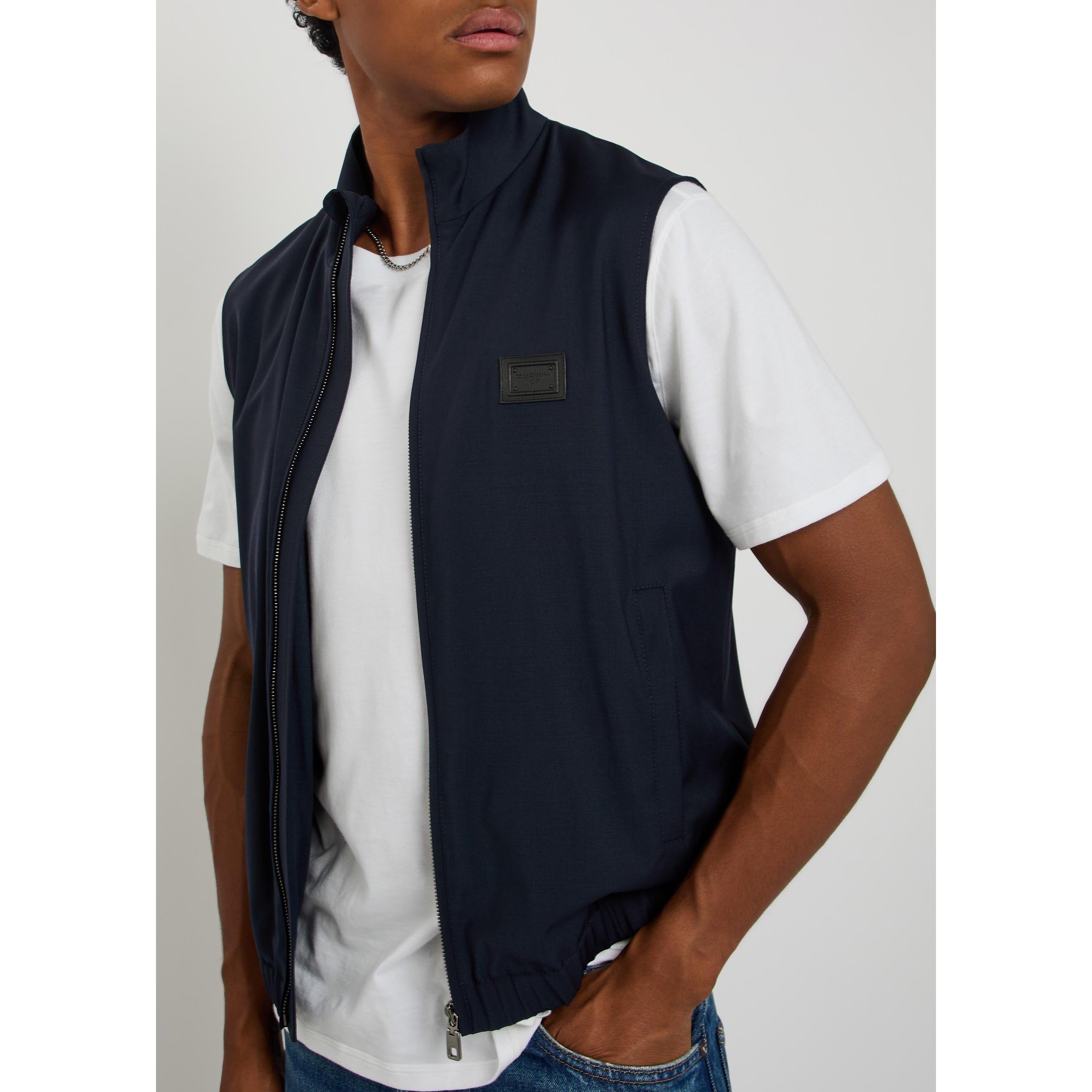 BLACK - Dolce and Gabbana - DG TRAVEL GILLET - 4