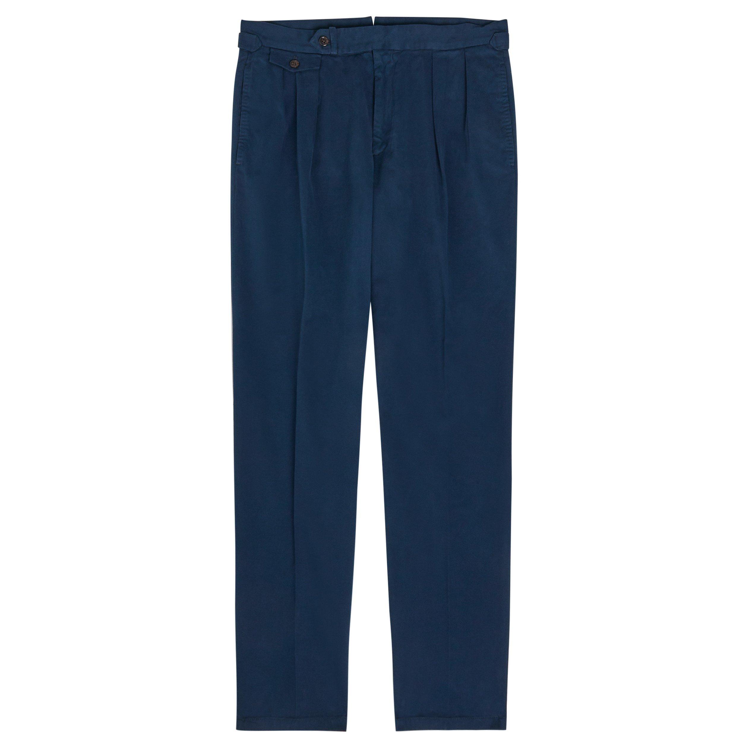 NAVY - Polo Ralph Lauren - PRL DBL PLEAT TRSR RIG - 1