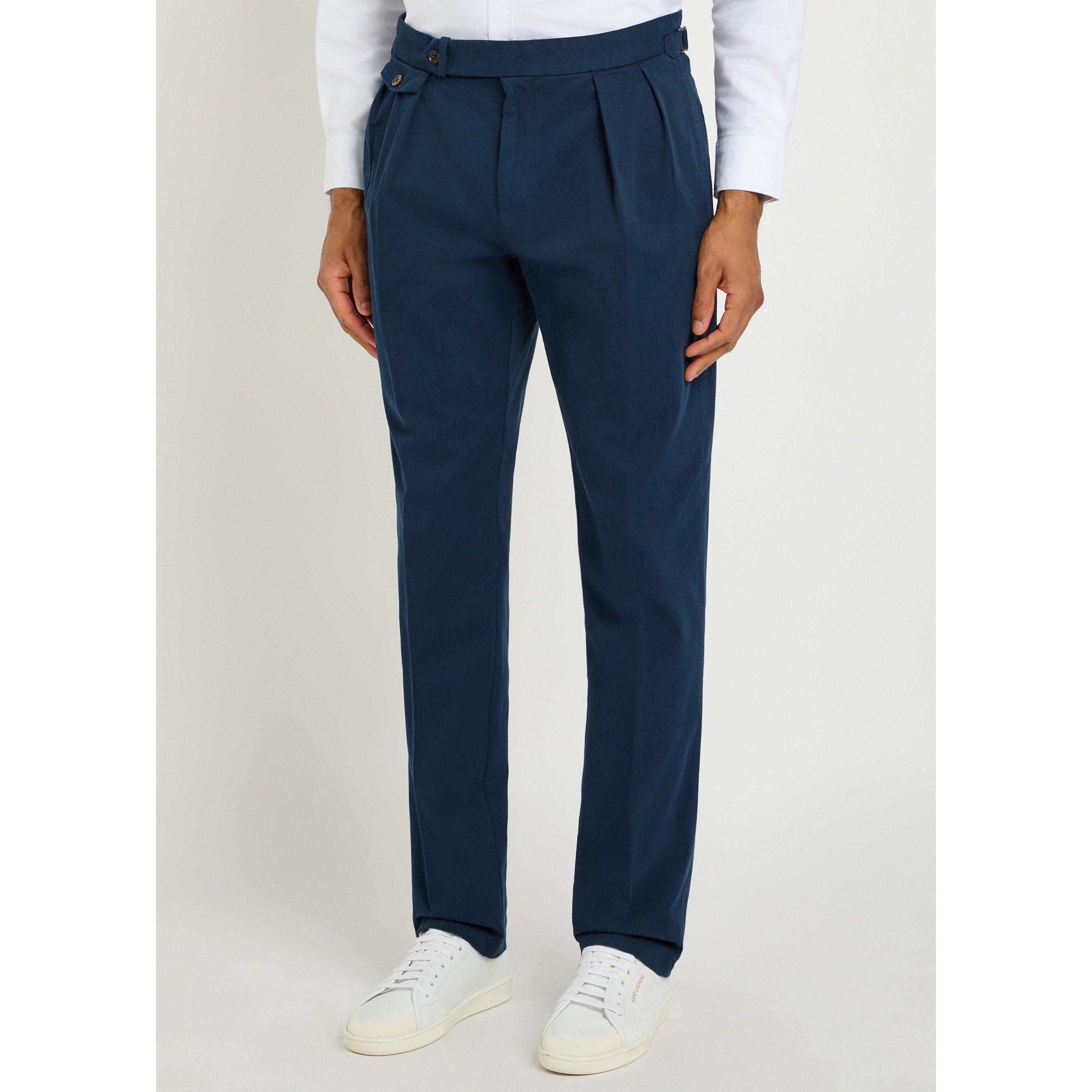 NAVY - Polo Ralph Lauren - PRL DBL PLEAT TRSR RIG - 2