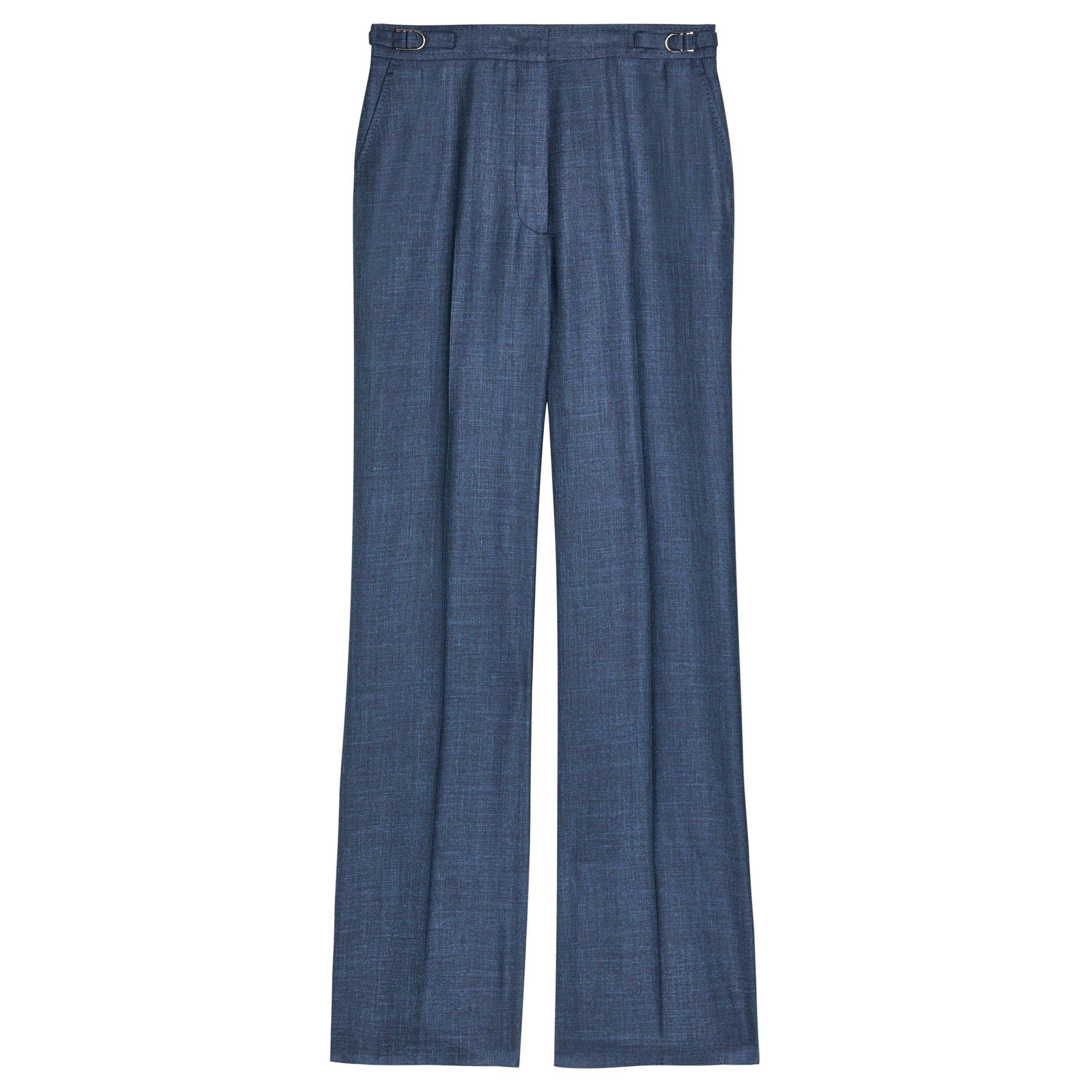DENIM - Gabriela Hearst - Women's Vesta Flared Trousers - 1