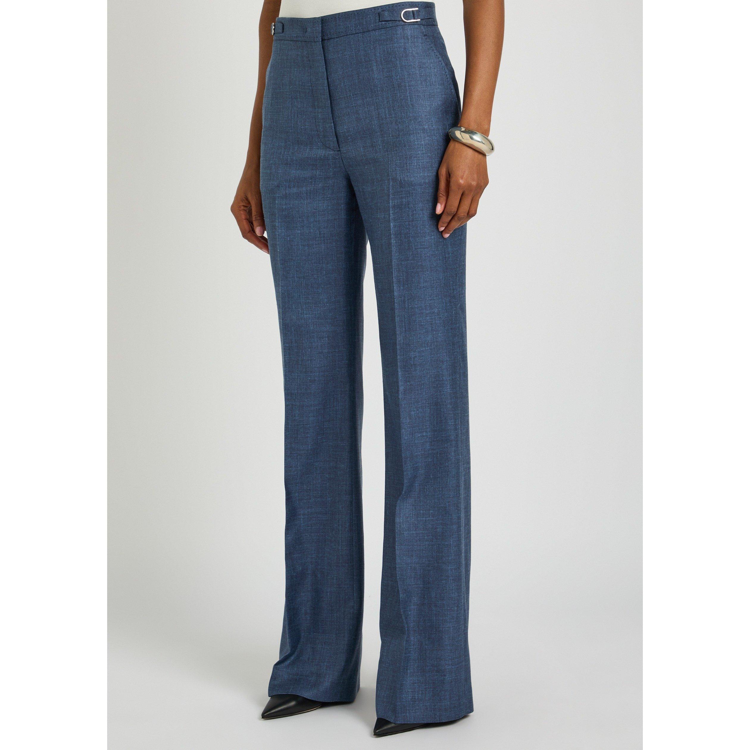 DENIM - Gabriela Hearst - Women's Vesta Flared Trousers - 2