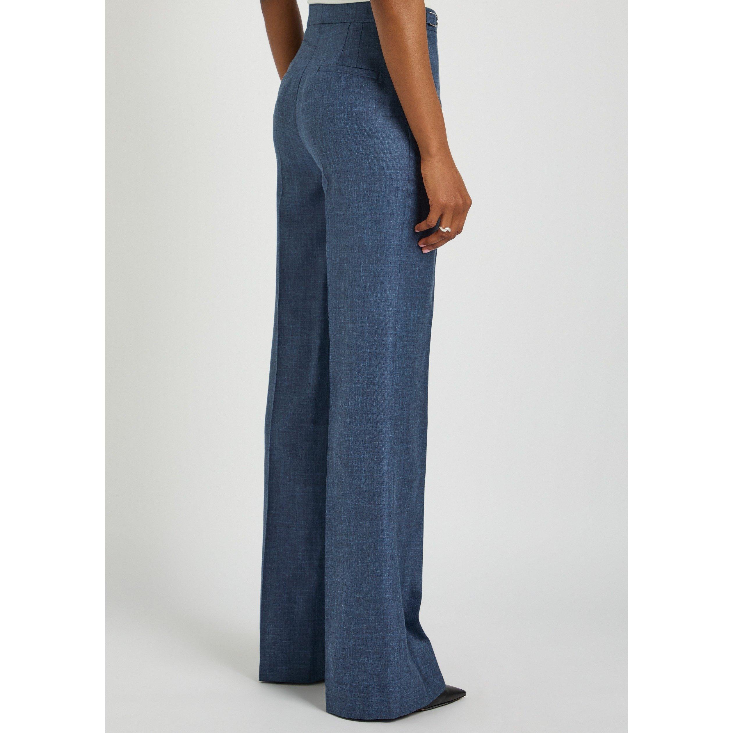 DENIM - Gabriela Hearst - Women's Vesta Flared Trousers - 3