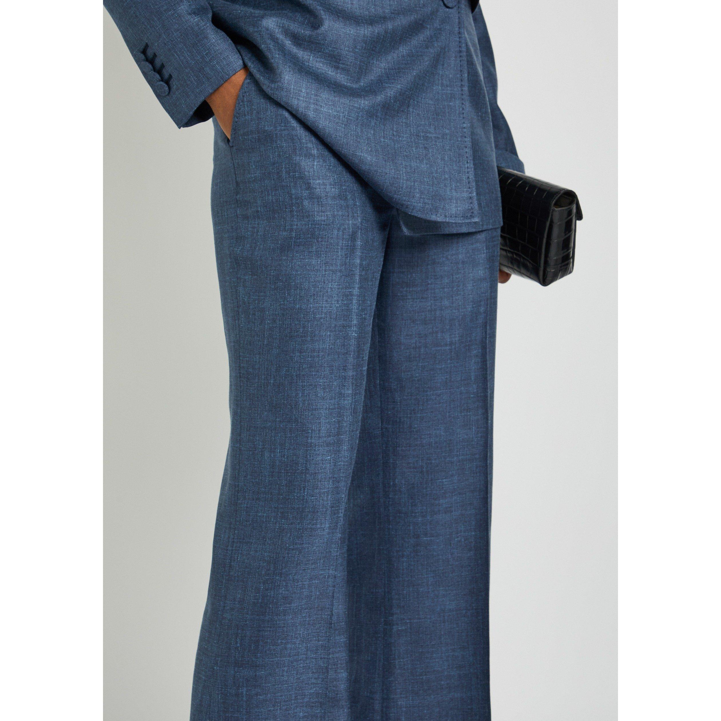 DENIM - Gabriela Hearst - Women's Vesta Flared Trousers - 4