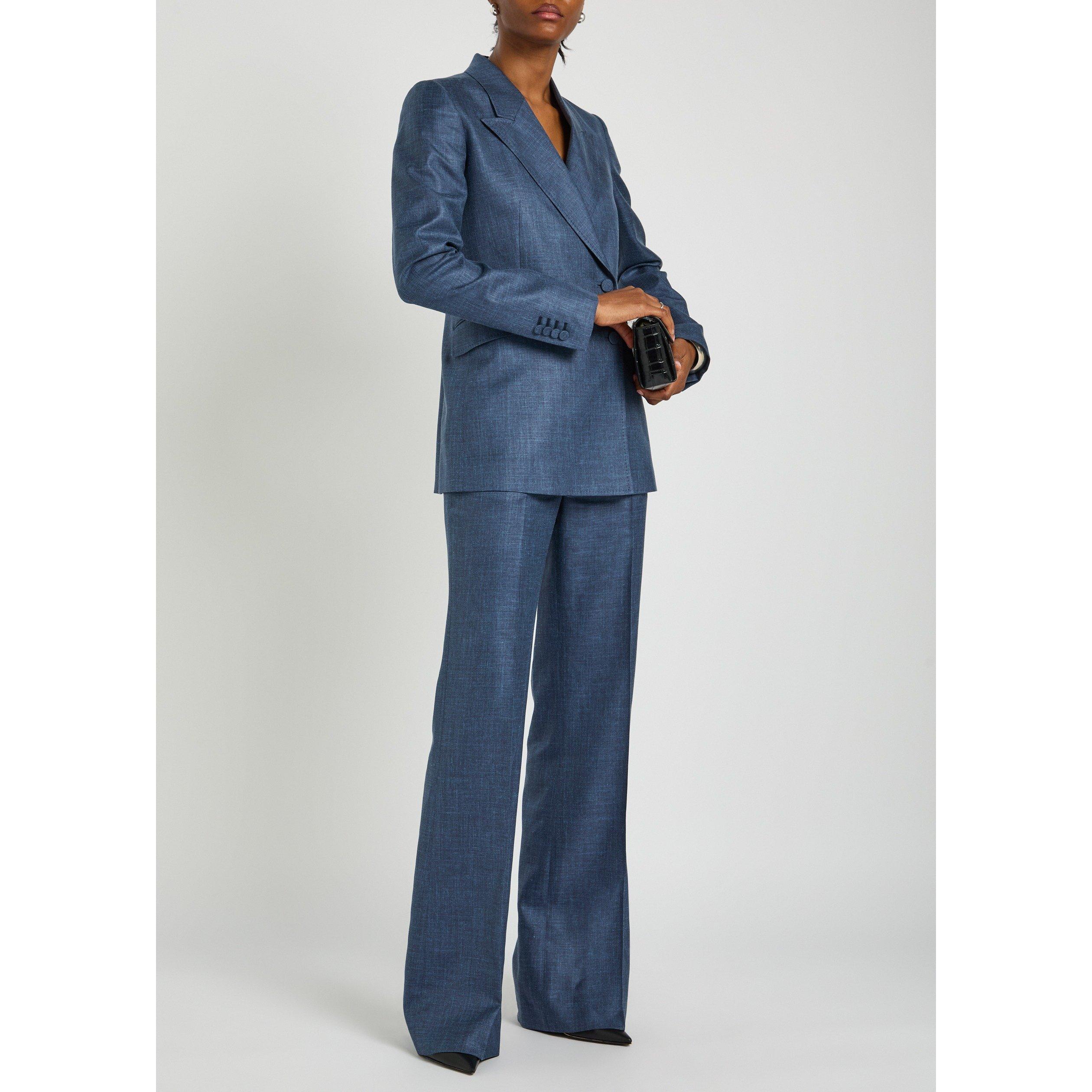 DENIM - Gabriela Hearst - Women's Vesta Flared Trousers - 5