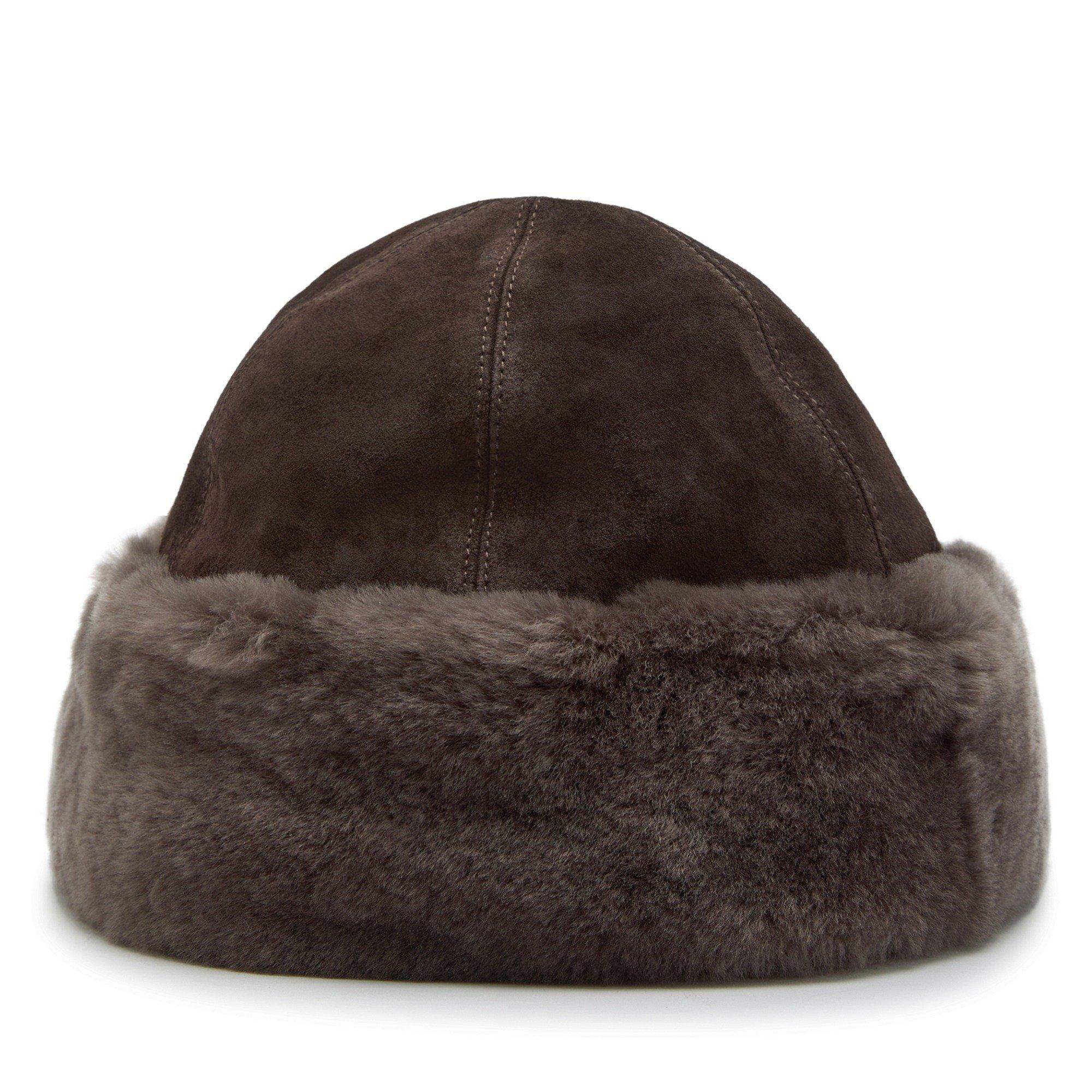 BROWN - Nour Hammour - Women's Toki Shearling Hat - 2