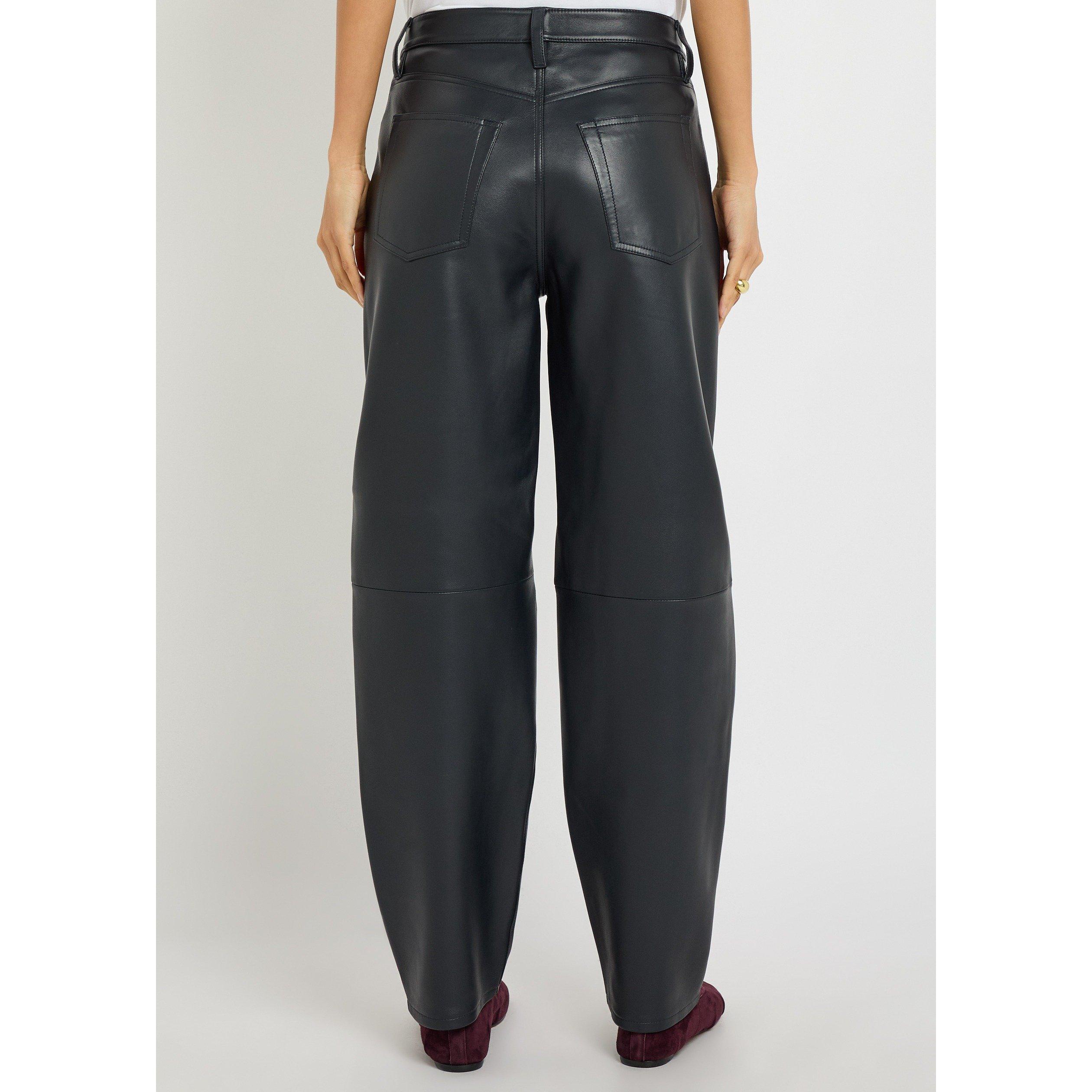 NAVY - Frame Denim - TR THE LEATHER NEAT - 3