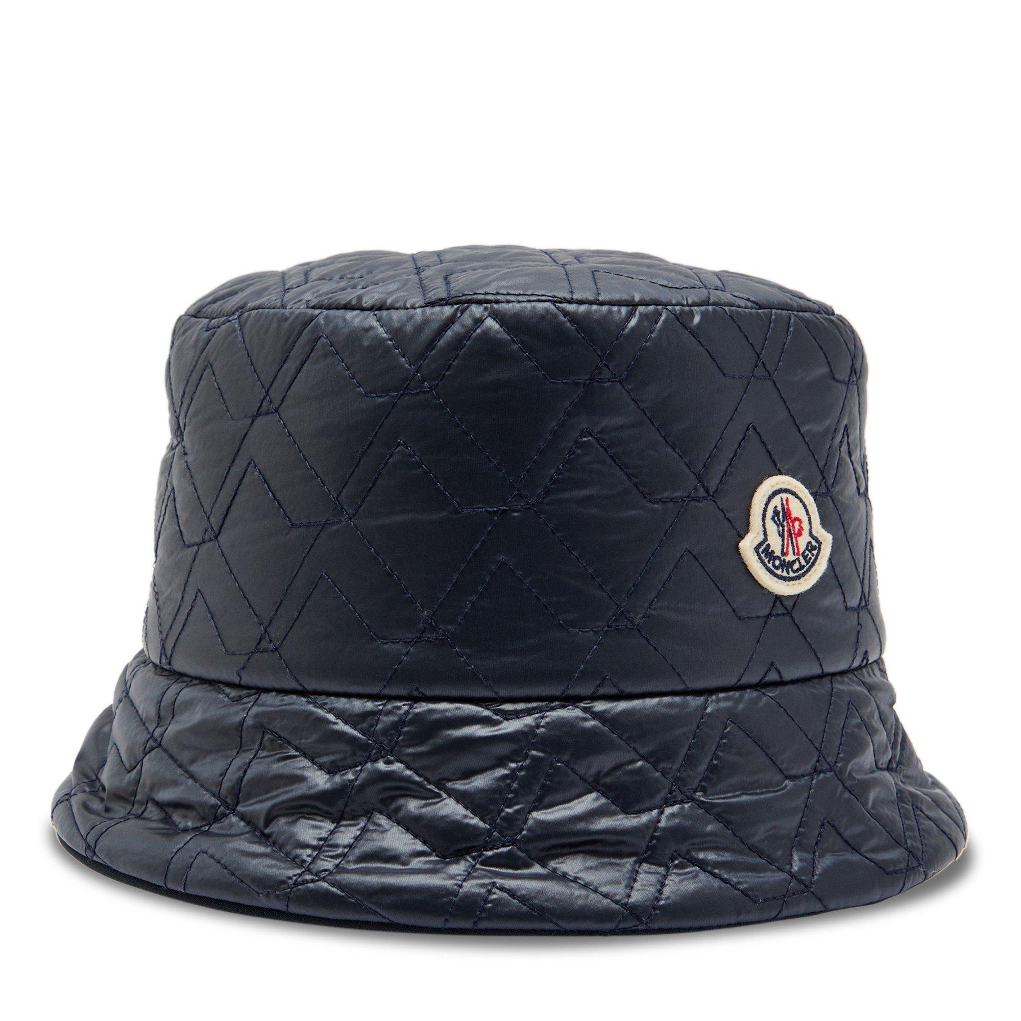 NAVY - Moncler - BUCKET HAT - 1