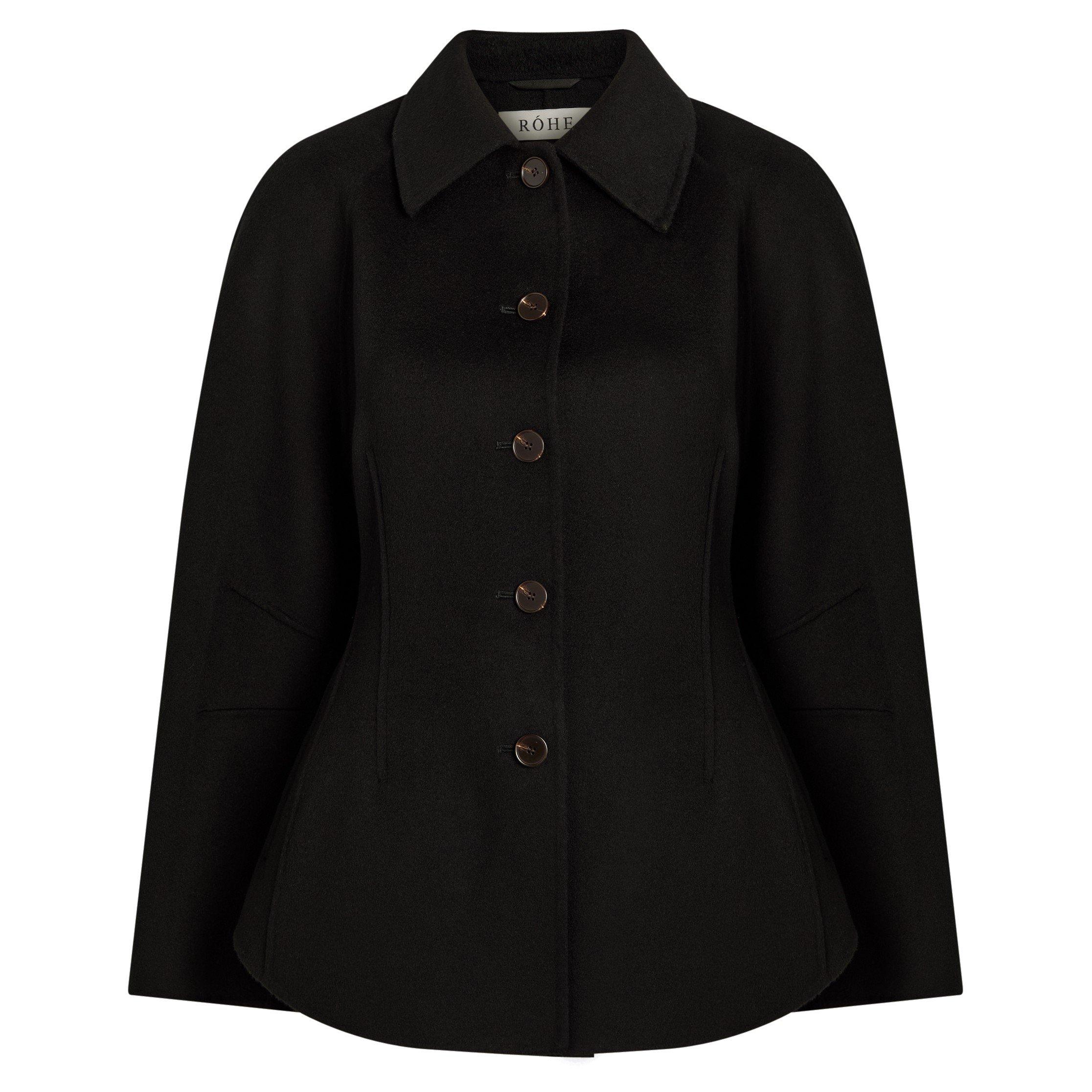 BLACK - Rohe - Sculptural double-faced jacket - 1