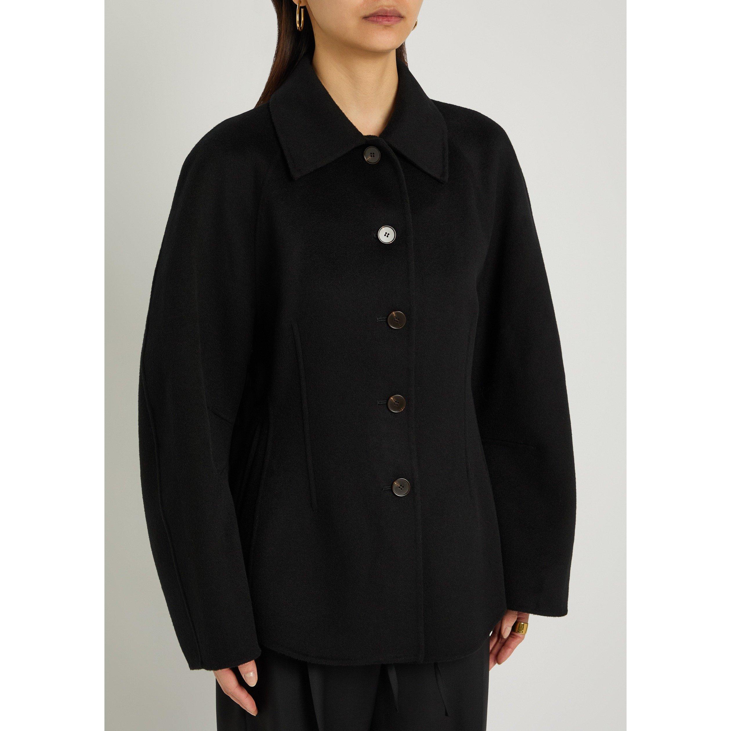 BLACK - Rohe - Sculptural double-faced jacket - 2