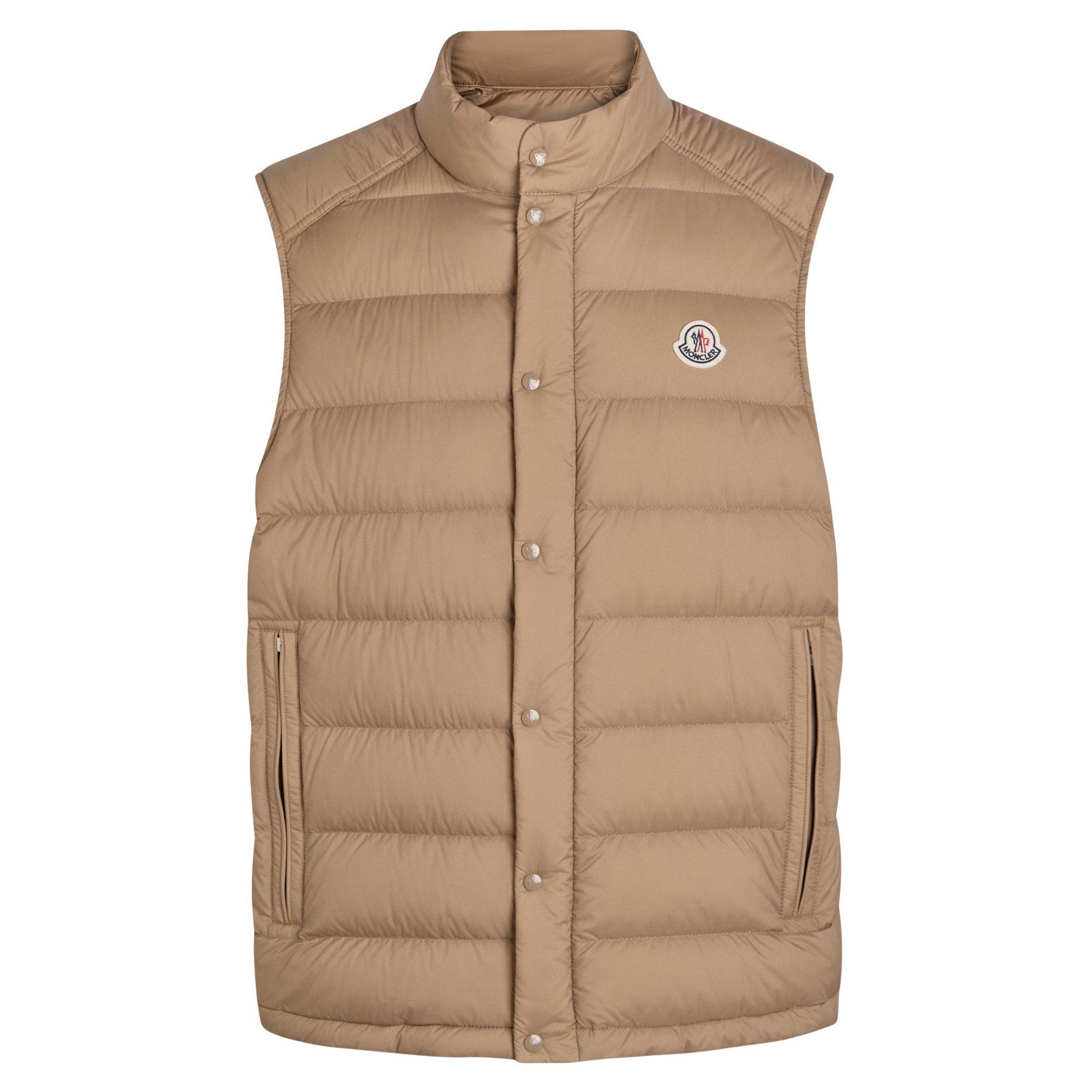 TAN - Moncler - Men's Mon Barthe Gilet - 1