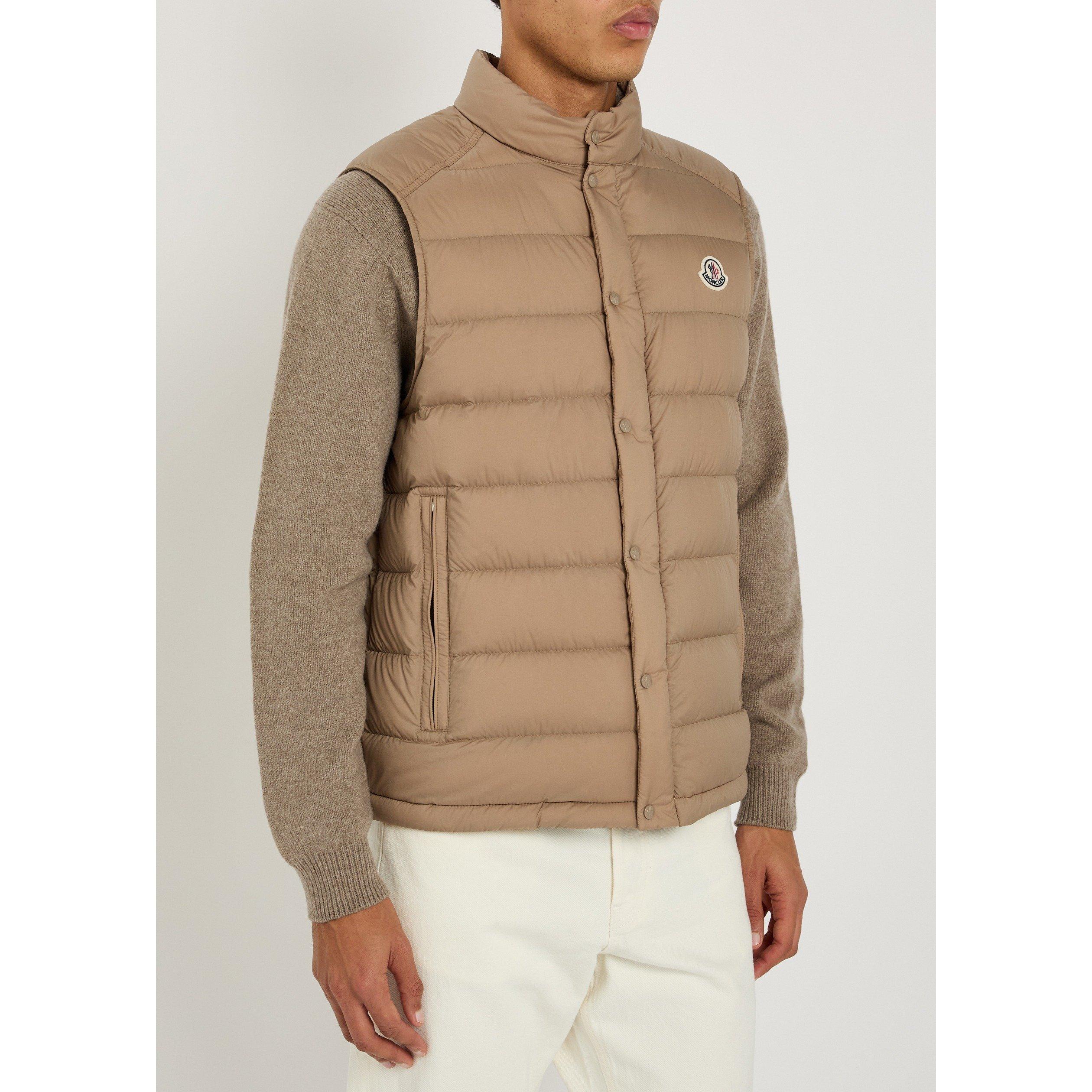 TAN - Moncler - Men's Mon Barthe Gilet - 2