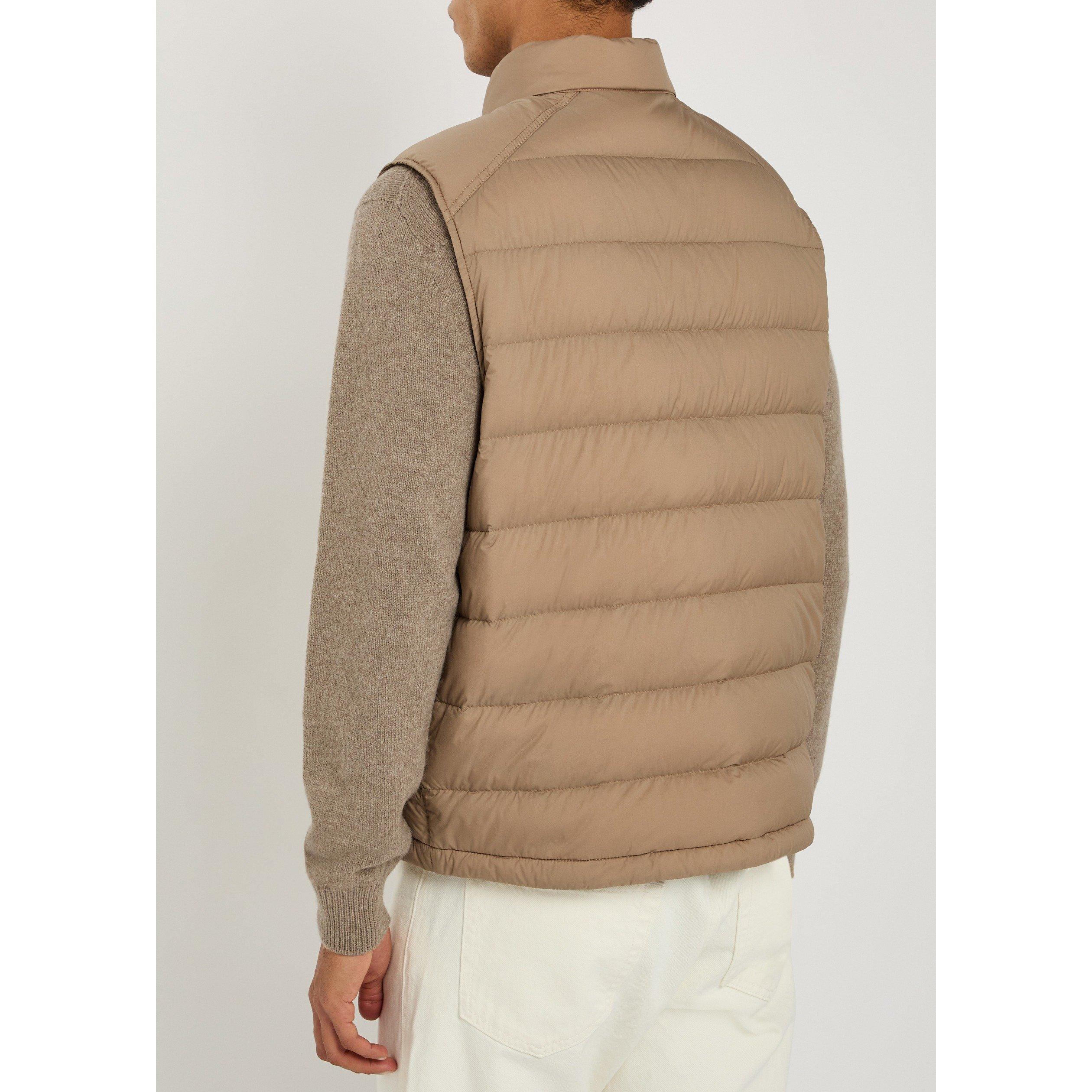 TAN - Moncler - Men's Mon Barthe Gilet - 3