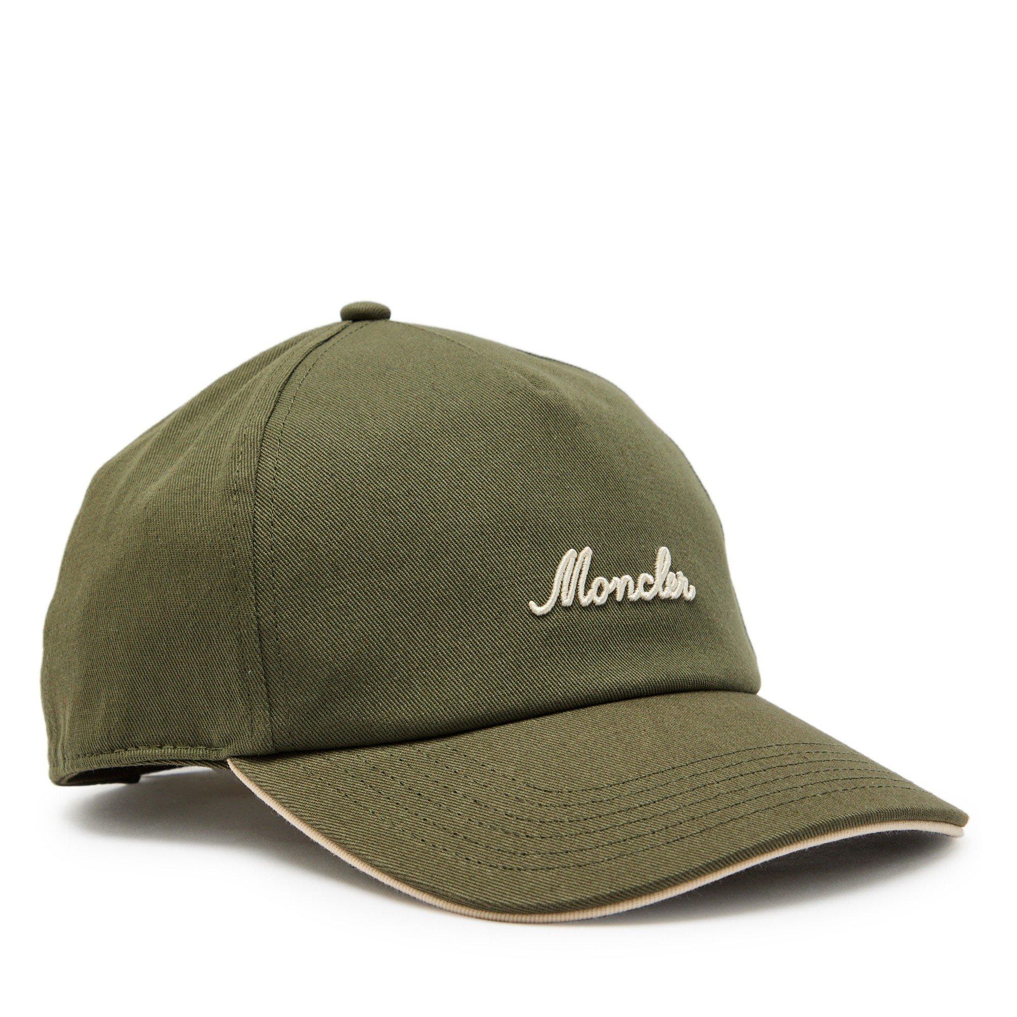 KHAKI - Moncler - MON CALIG LOGO CAP