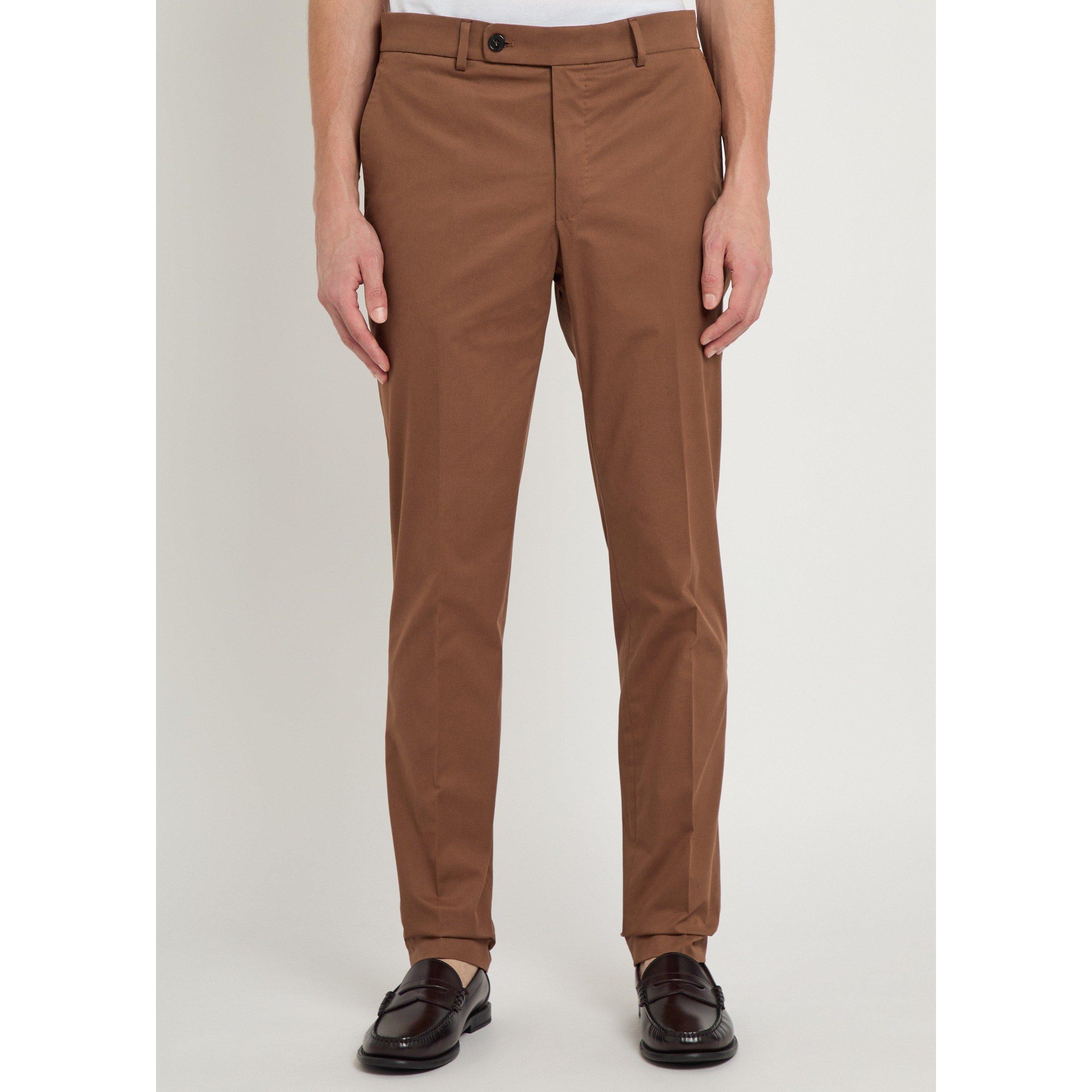 BROWN - Slowear Spa - SLO TROUSER CONCEALED ELAST - 2