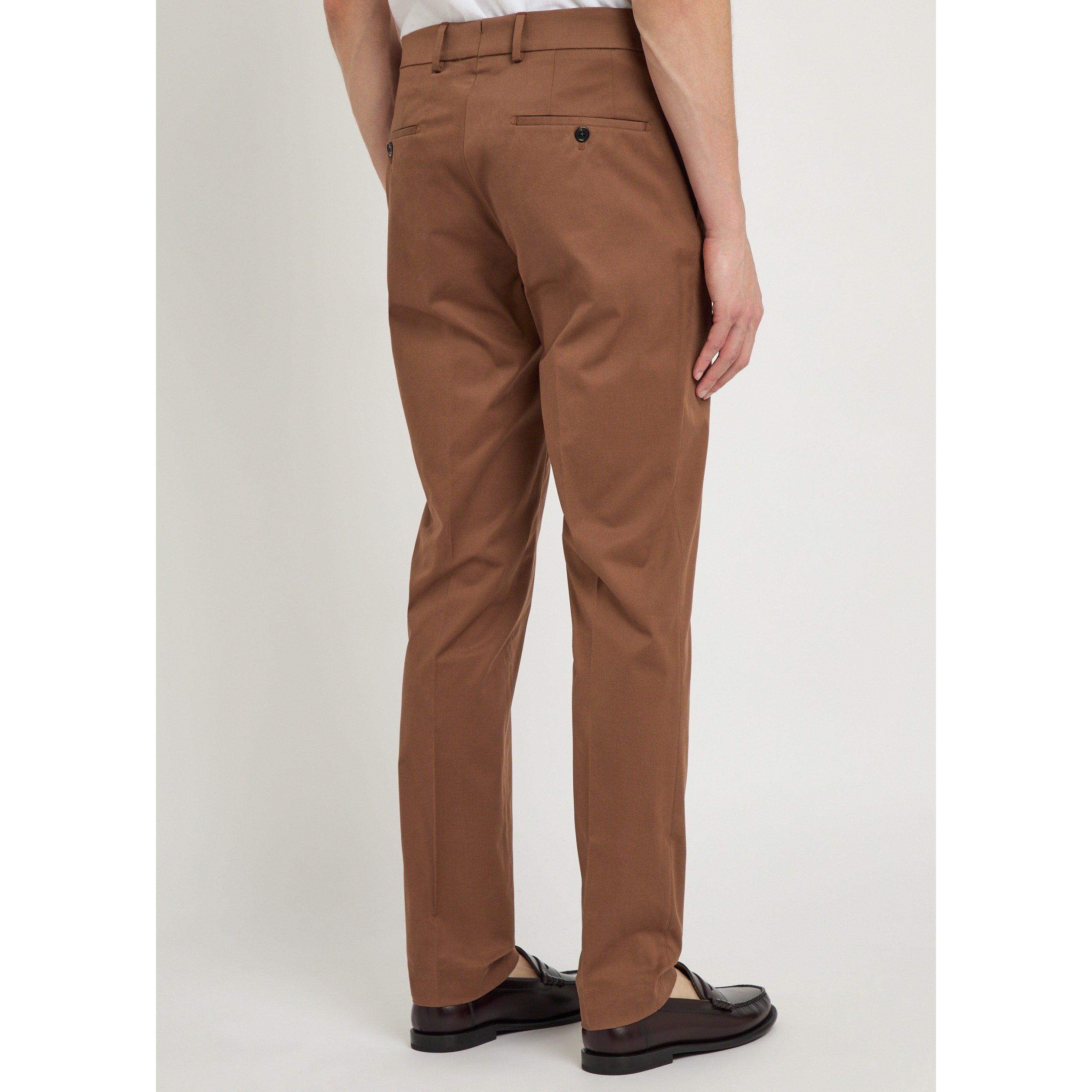 BROWN - Slowear Spa - SLO TROUSER CONCEALED ELAST - 3