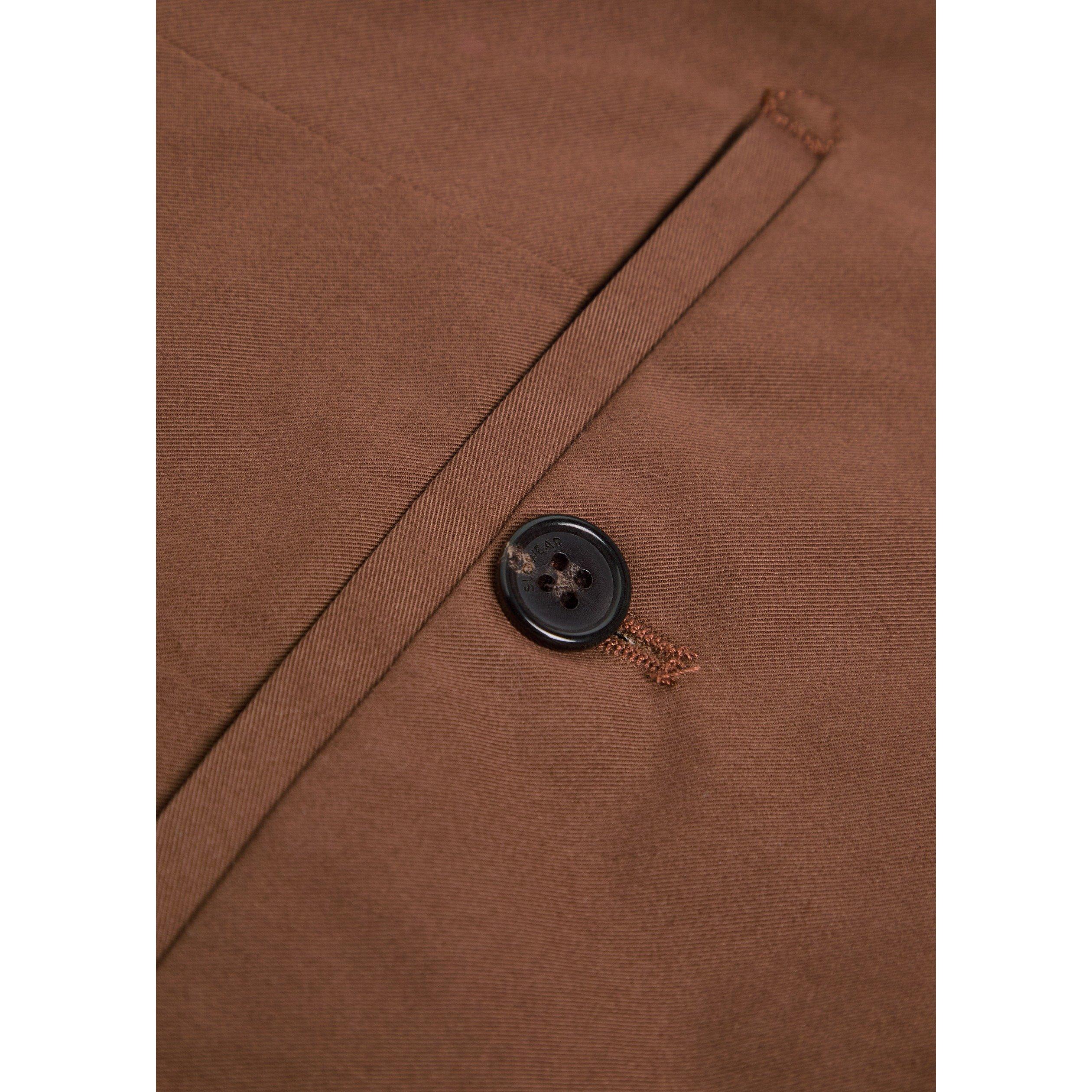 BROWN - Slowear Spa - SLO TROUSER CONCEALED ELAST - 4